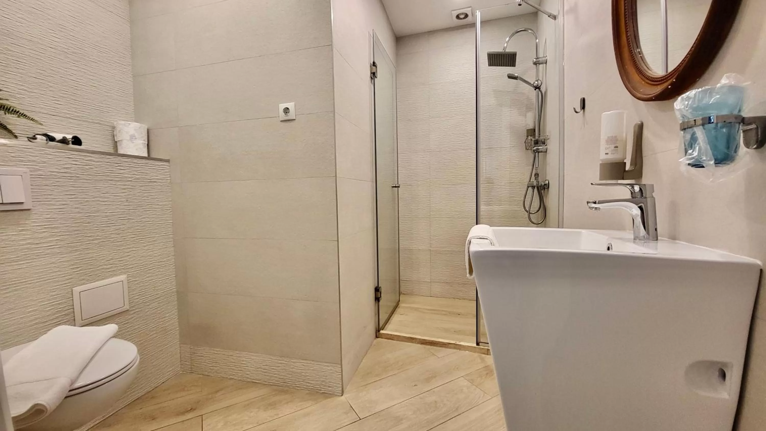 Bathroom in Lumiere House Sibiu