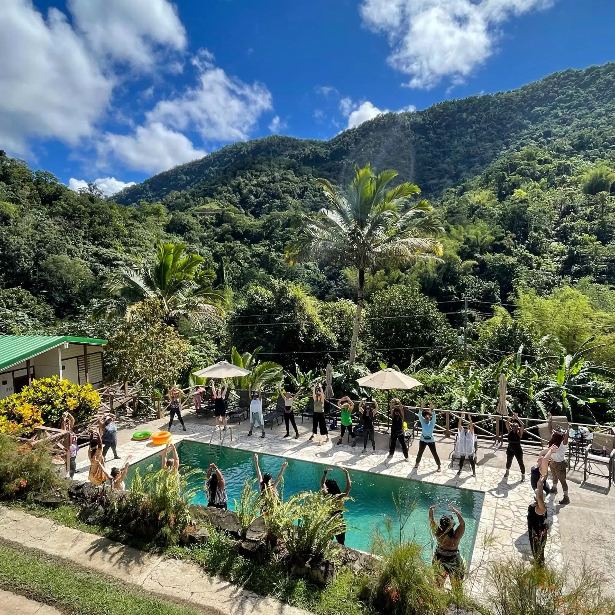 People in Casa Grande Mountain Retreat - Adults Only