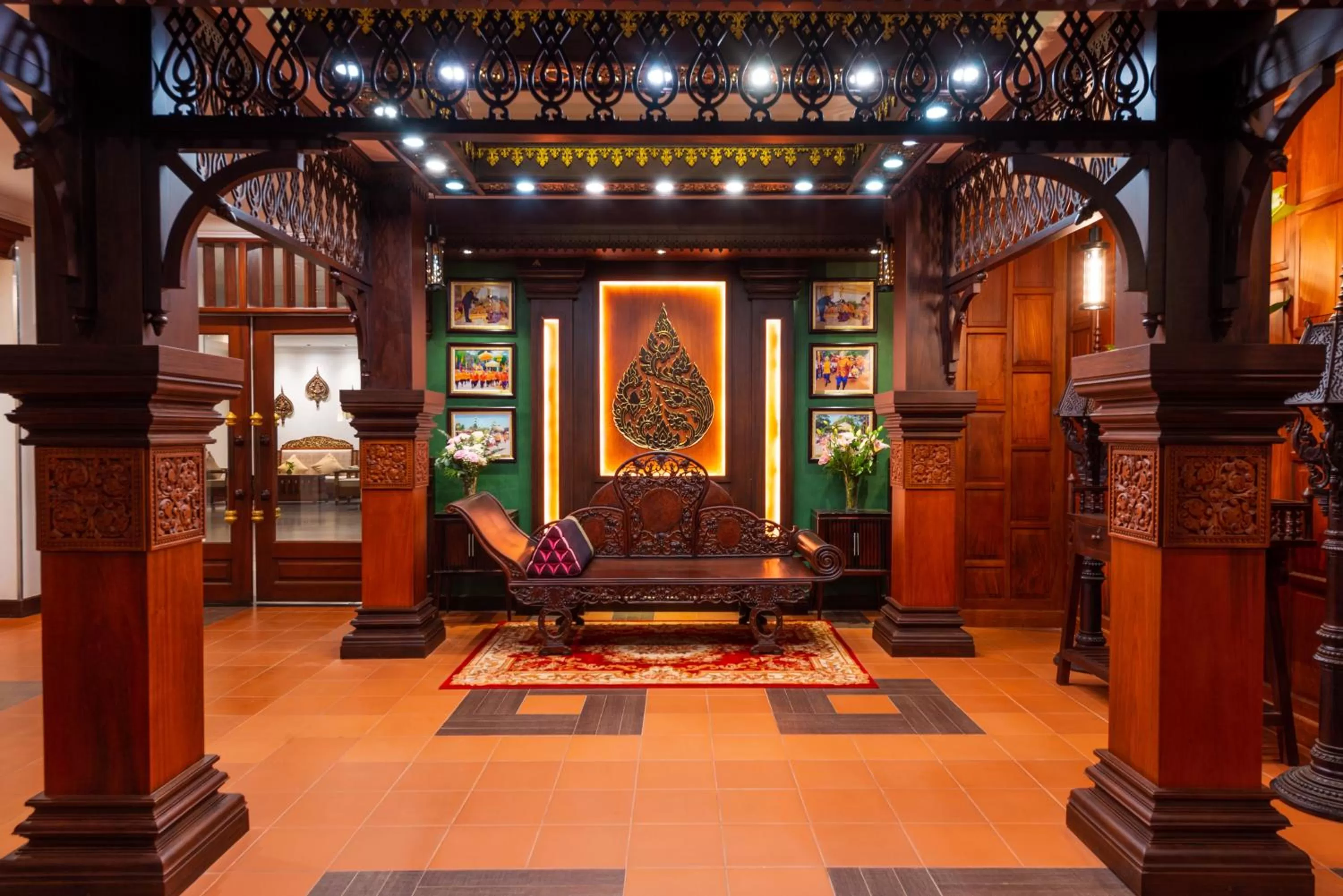 Seating area in Borei Angkor Resort & Spa