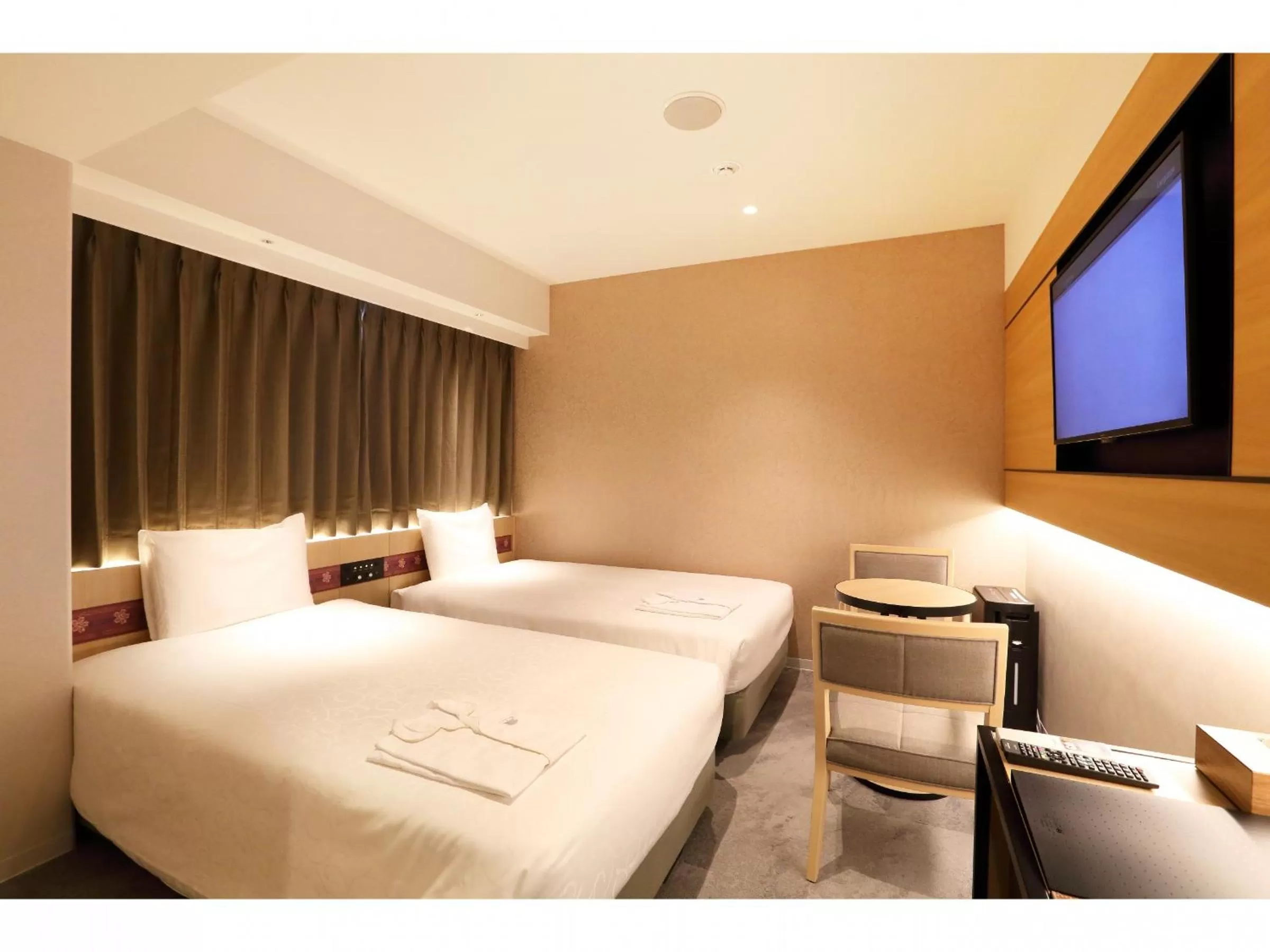 Photo of the whole room, Bed in Henn na Hotel Premier Nara