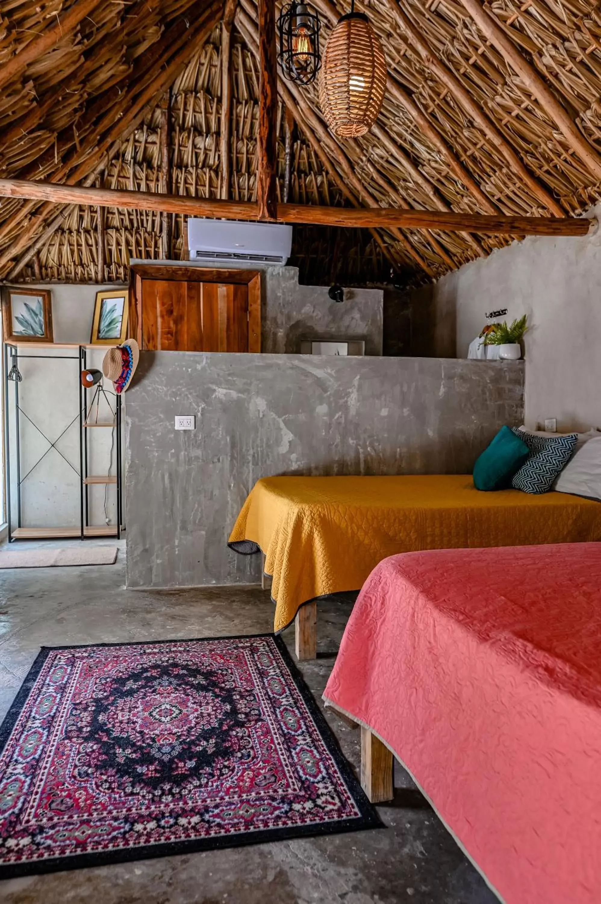 Queen Cabin with Garden View in Casa Mate BeachFront Cabañas El Cuyo Queen Cabin with Garden View in Casa Mate BeachFront Cabañas El Cuyo