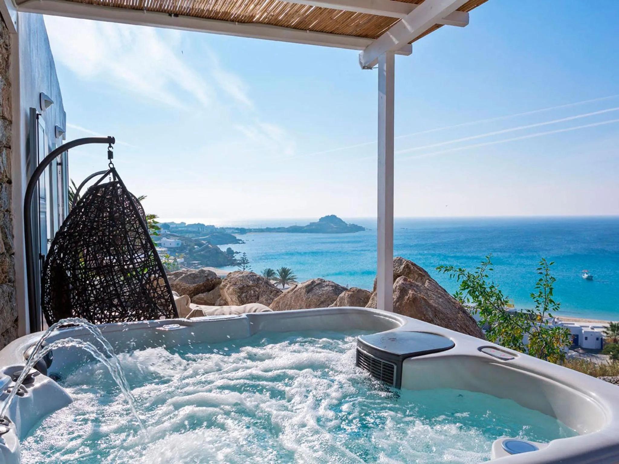 Area and facilities in Myconian Ambassador Relais & Chateaux