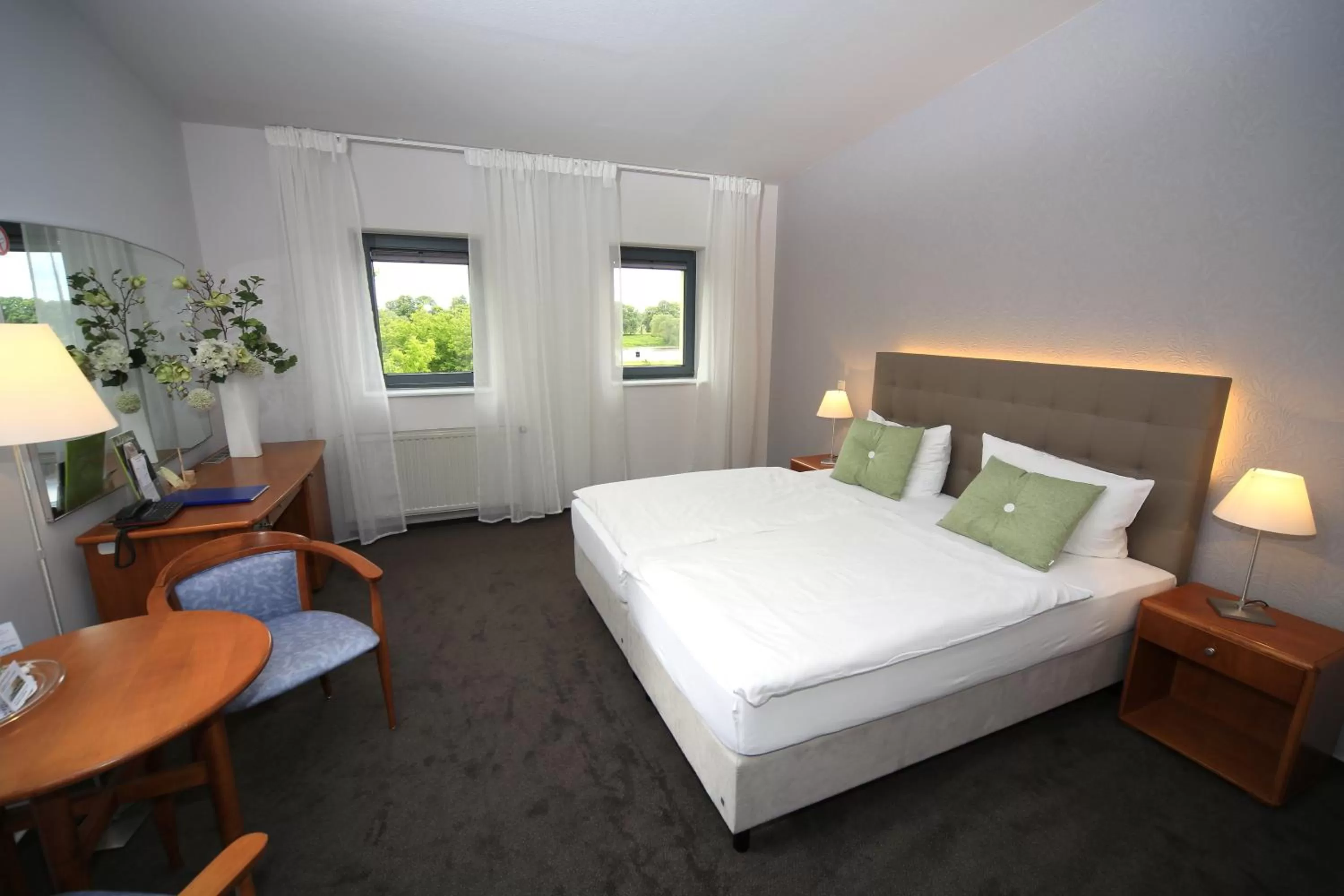 Photo of the whole room, Bed in Hotel Moritz an der Elbe