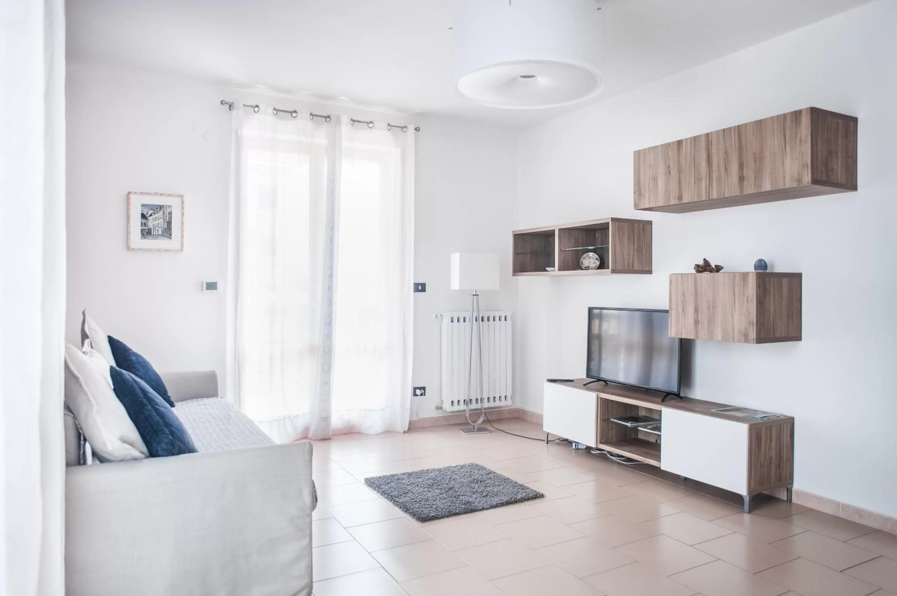 Living room in Pompei Suite