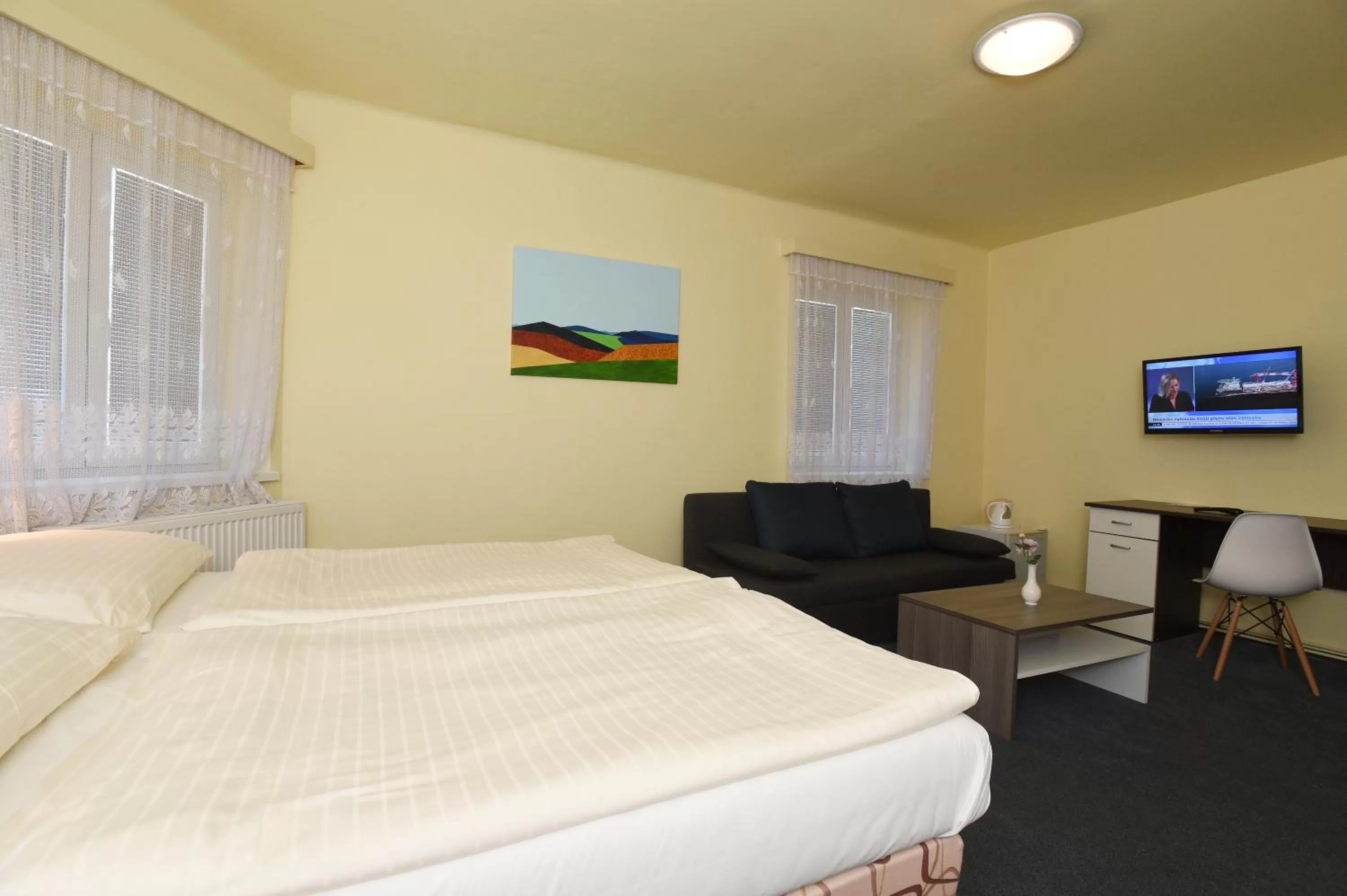 Bed in Hotel U Jezírka