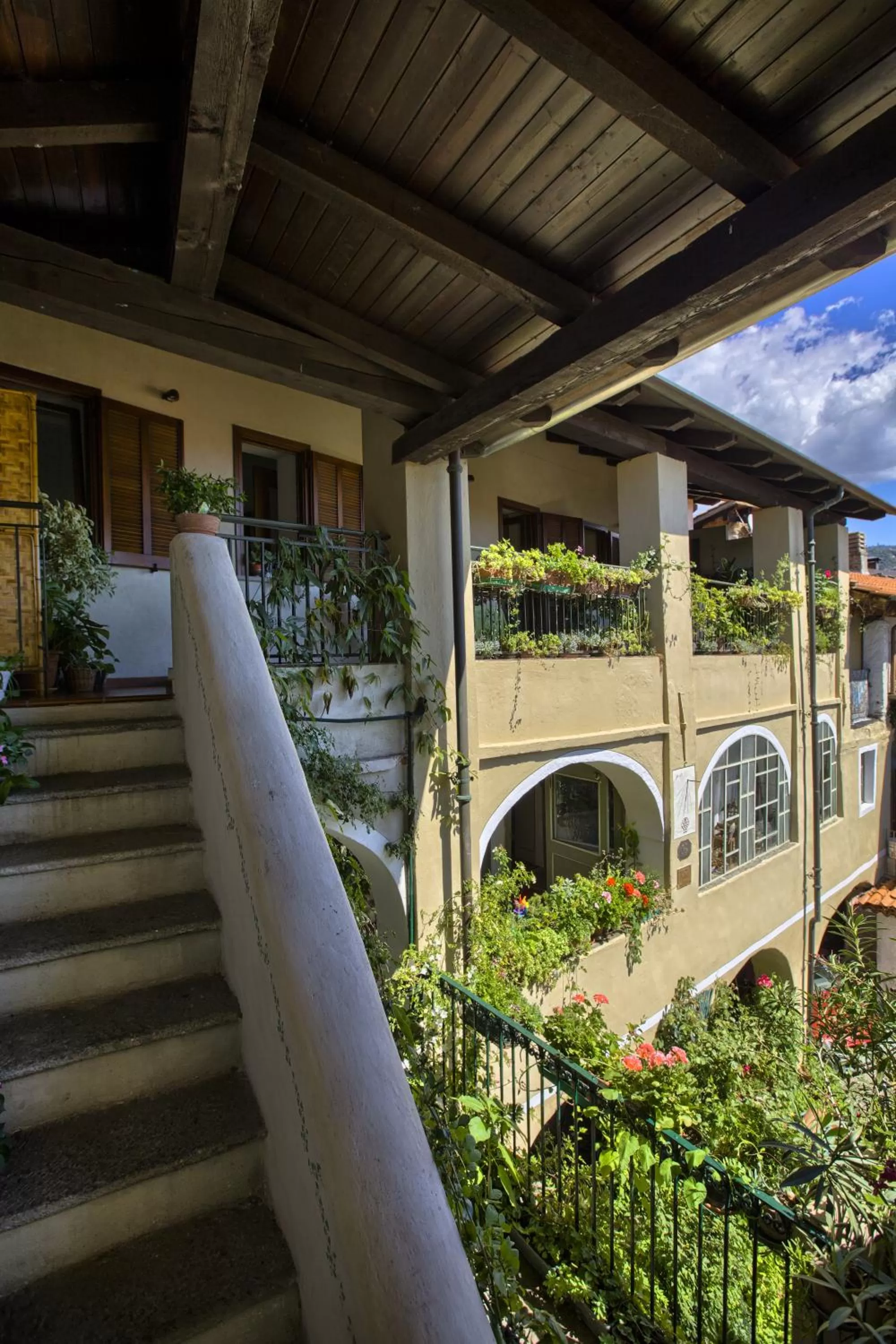 Property building, Balcony/Terrace in B&B La Rampichina