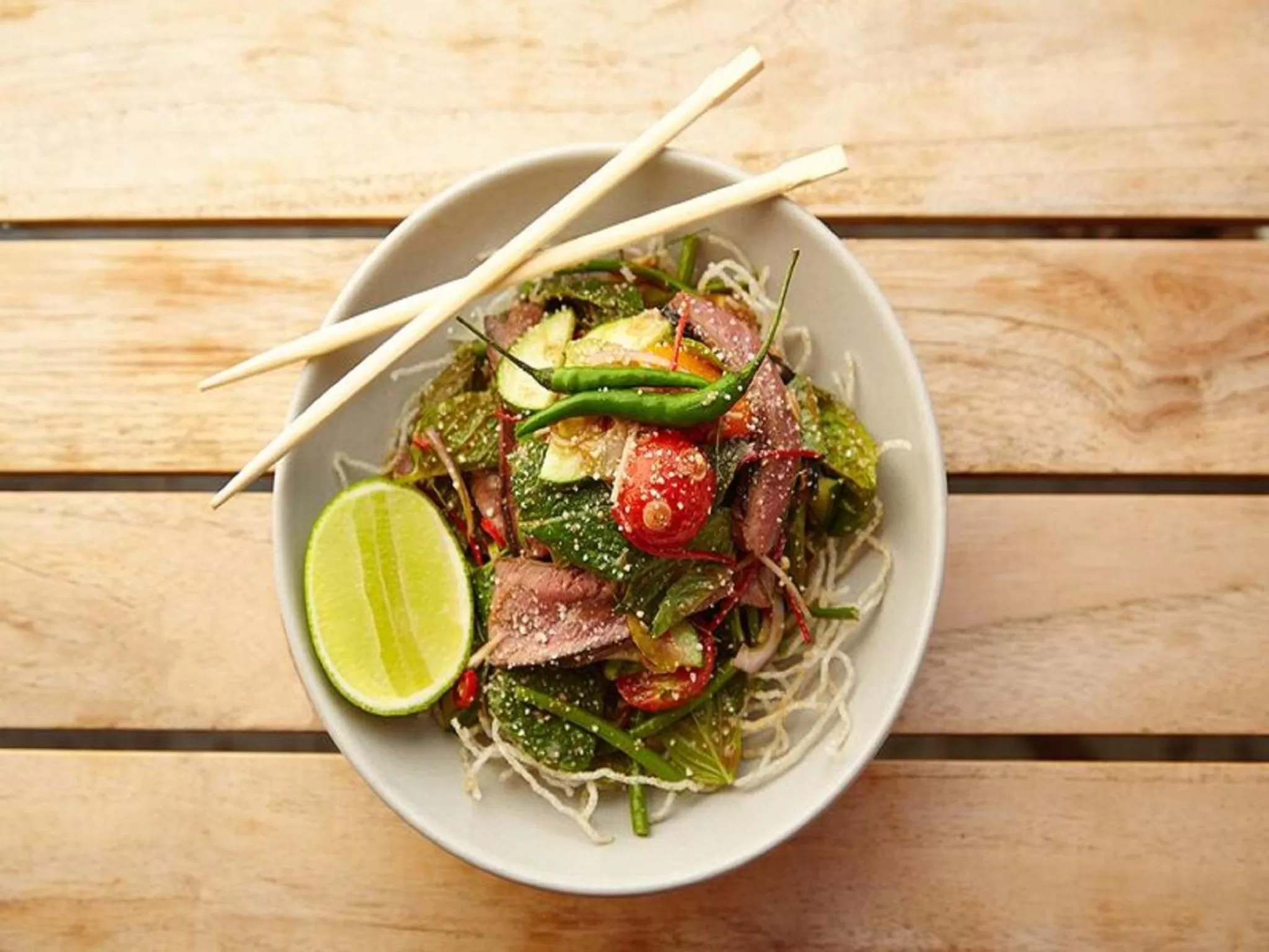 Food close-up in The Island House