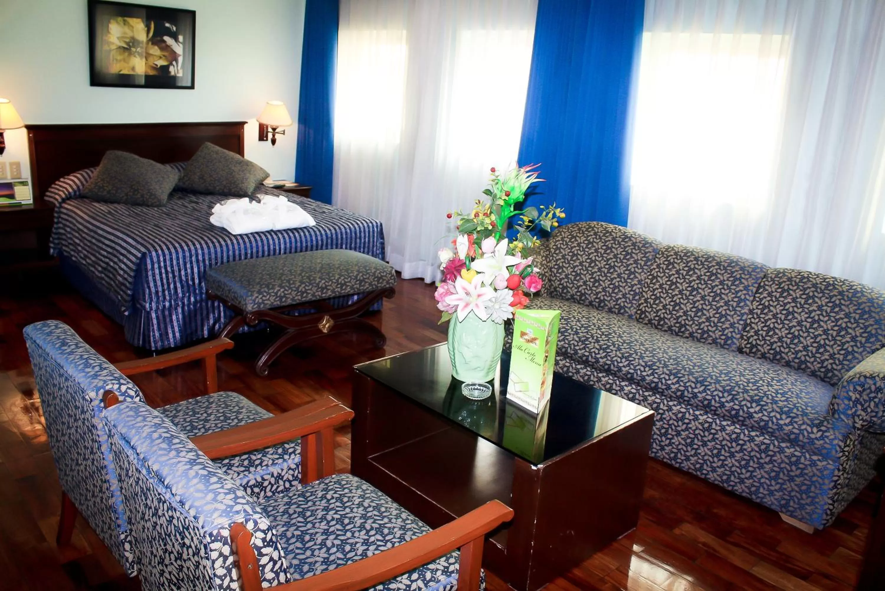 Photo of the whole room, Bed in CityState Tower Hotel