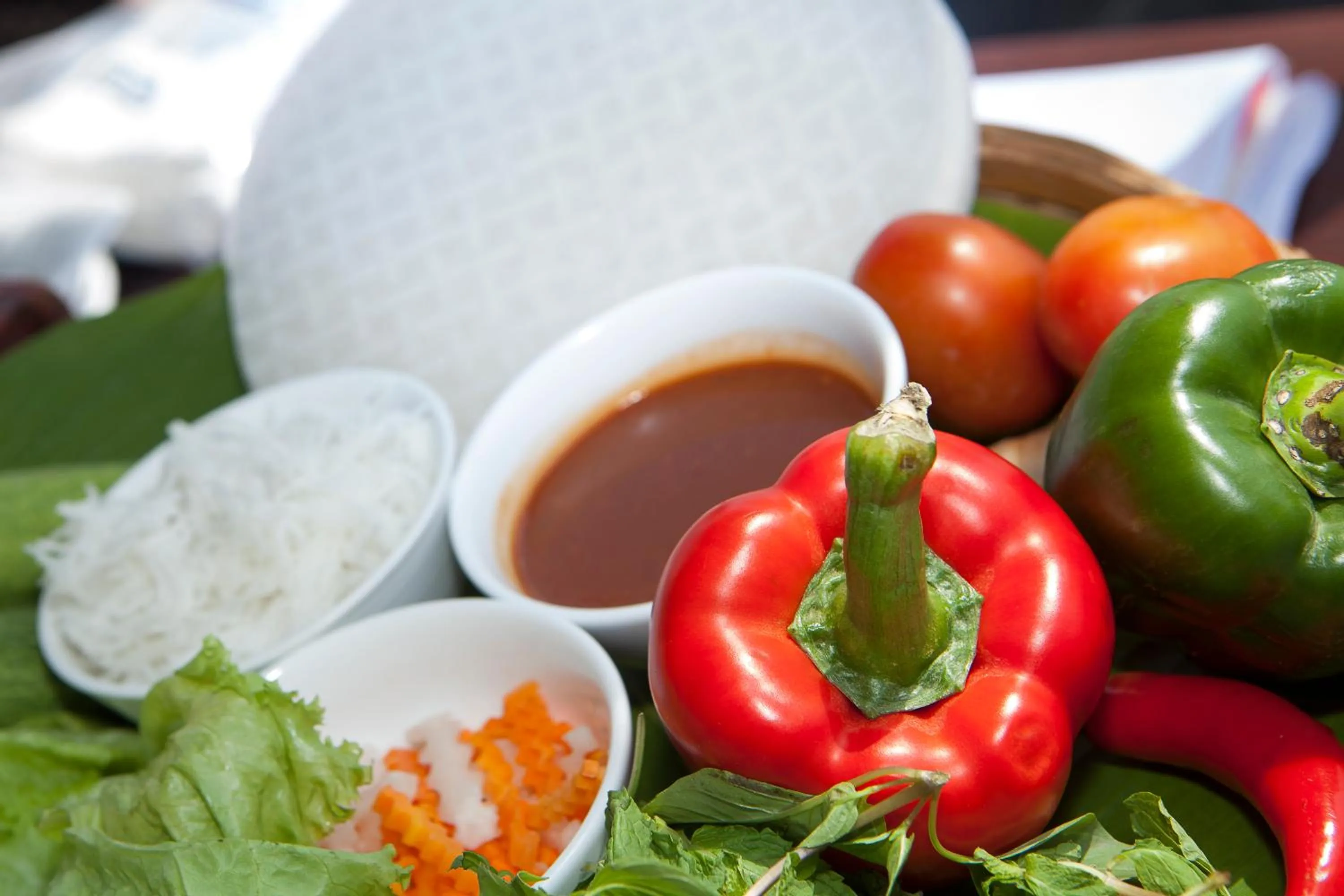 Food close-up in Blue Ocean Resort