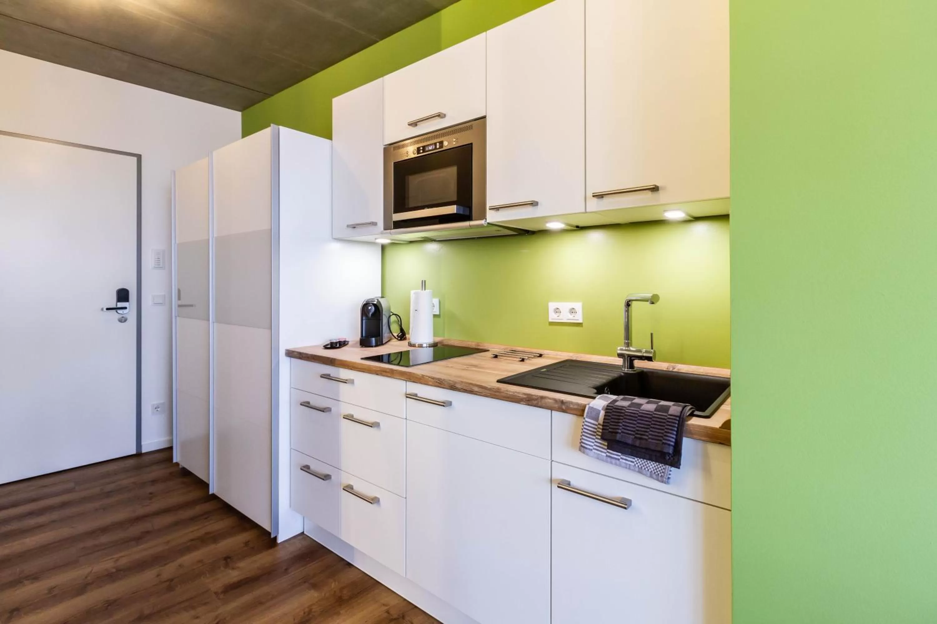 Kitchen or kitchenette in Gohlke L.O.F.T. Apartments