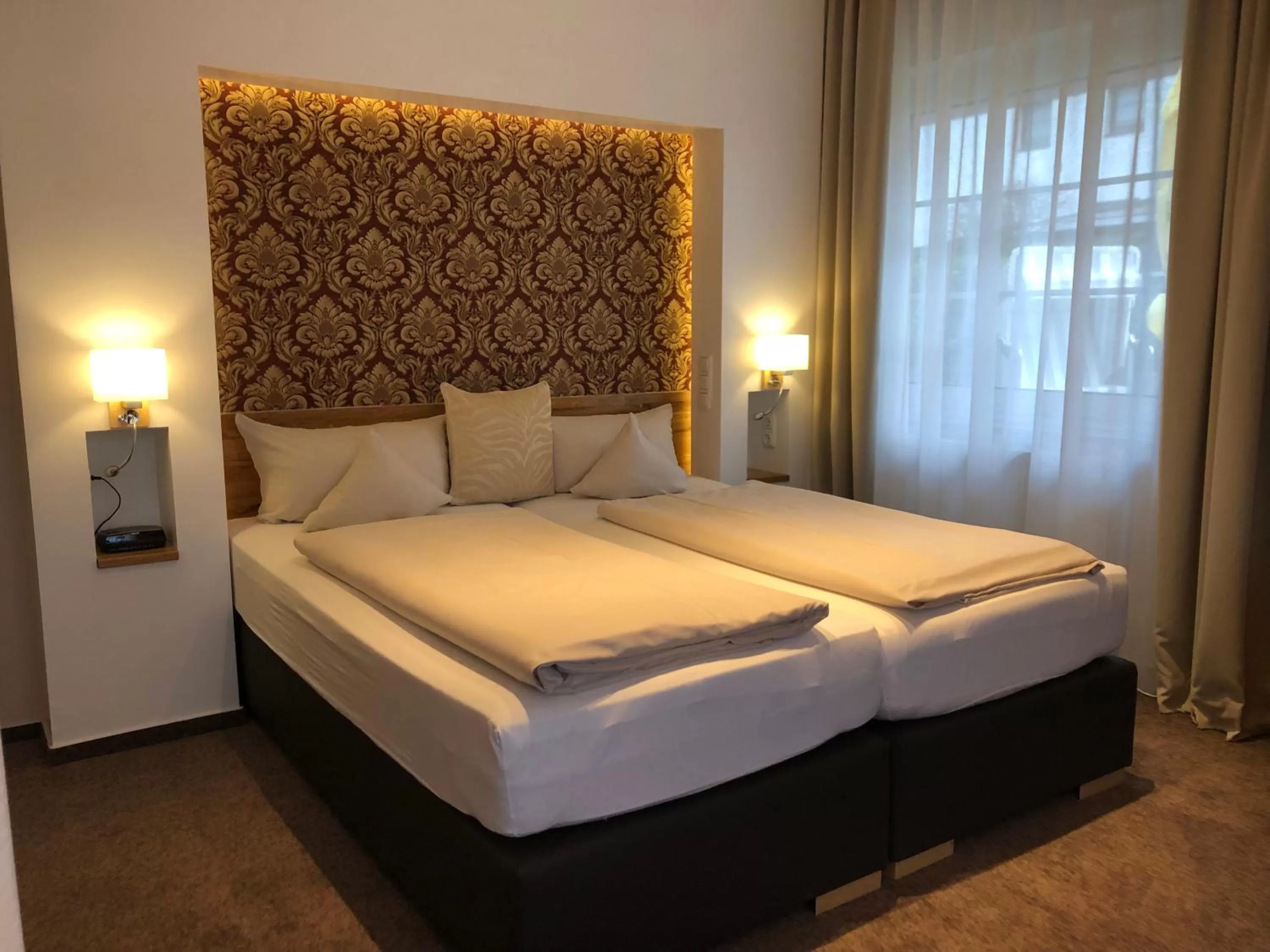 Bed in Petersen's Landhaus