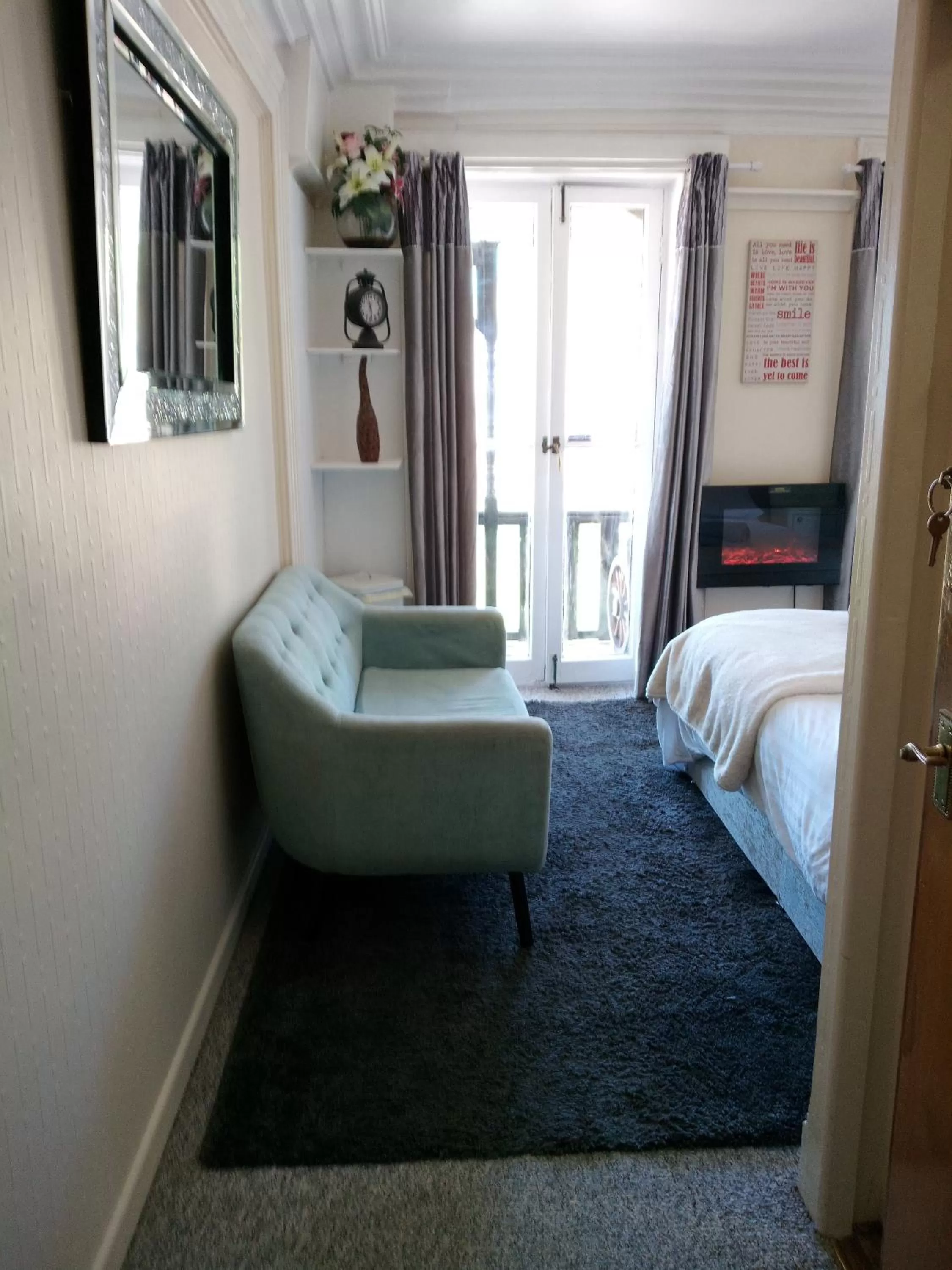 Seating Area in ocean view