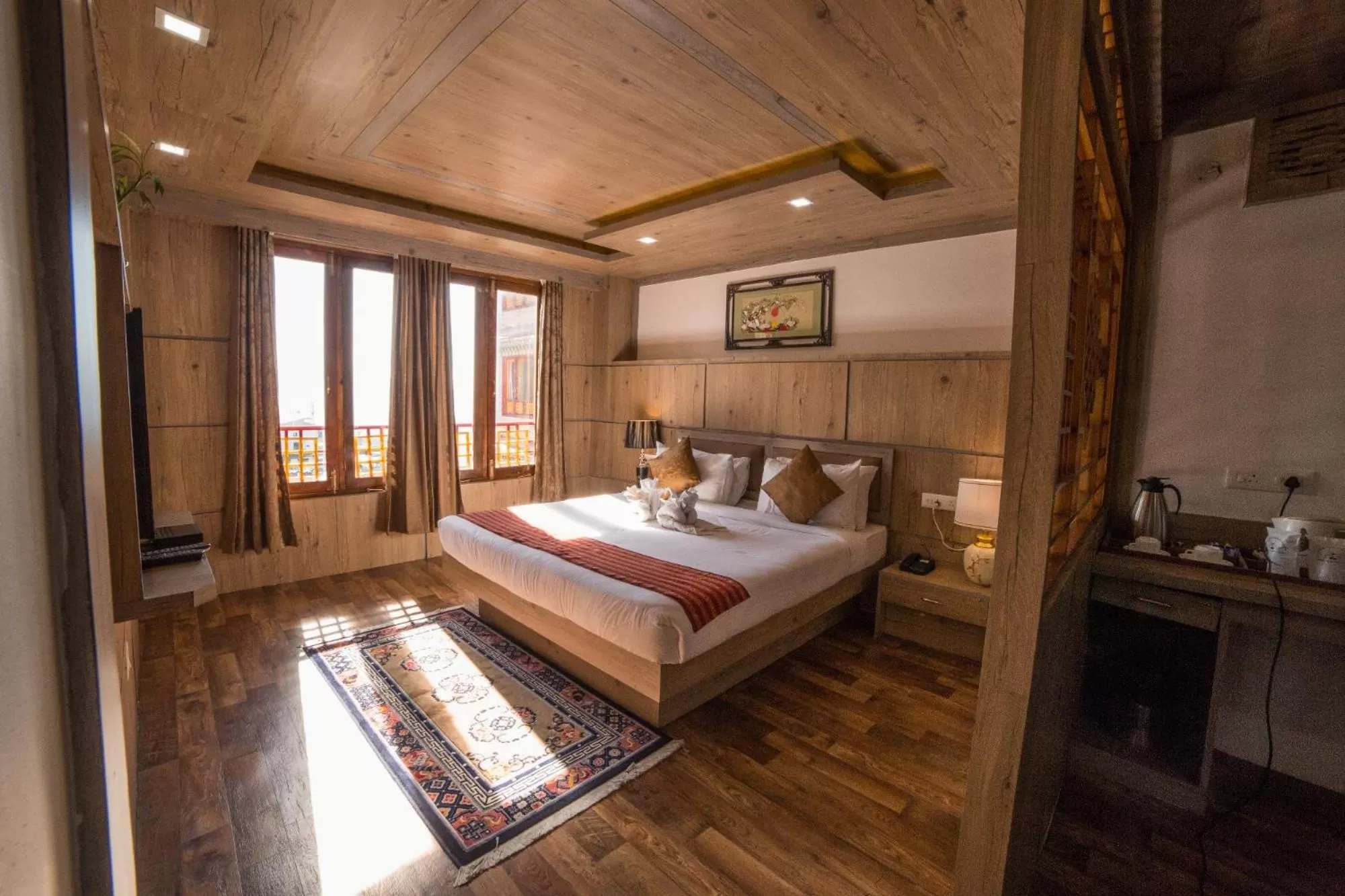 City view, Bed in Yangthang Heritage