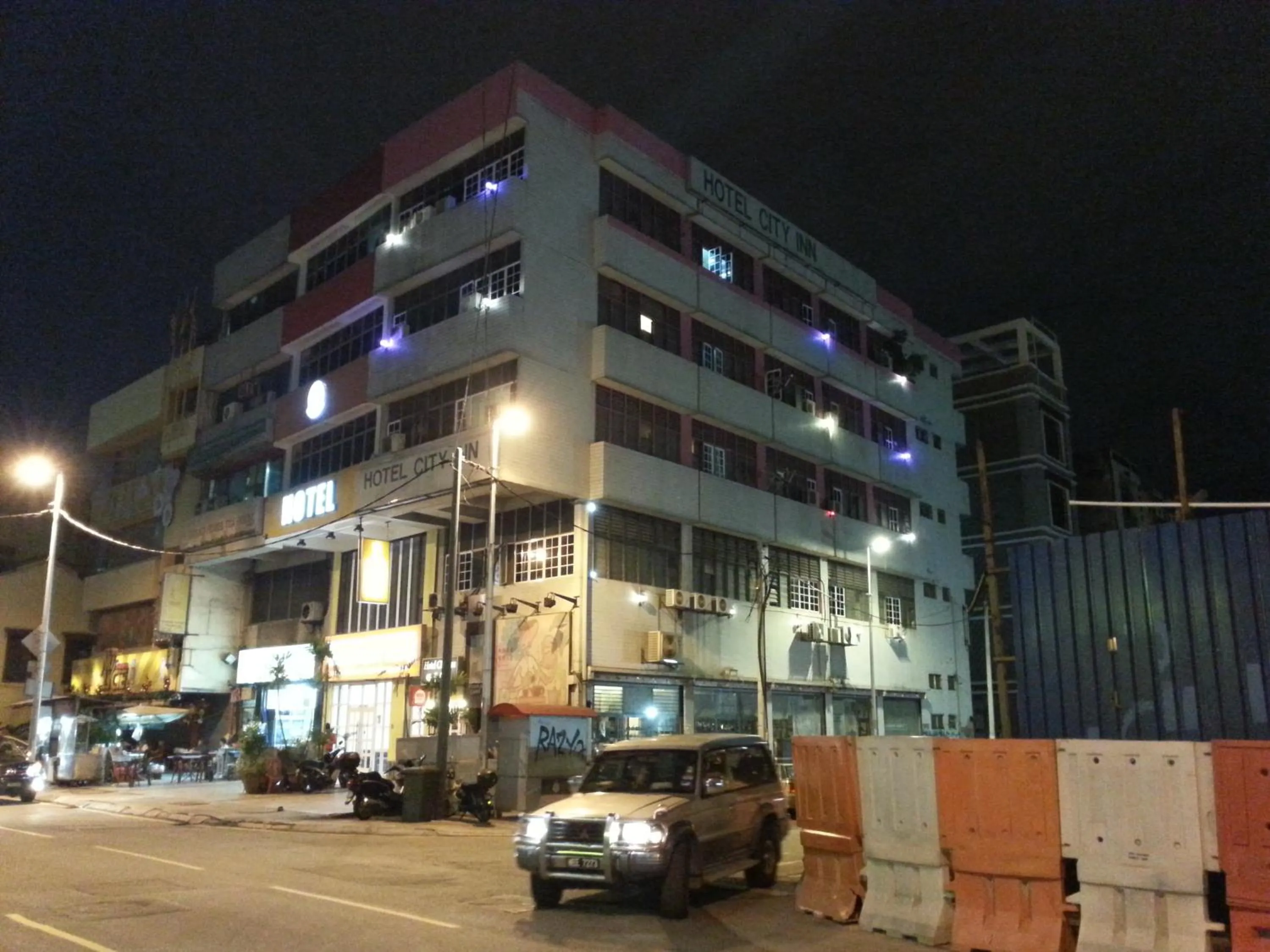 Street view in City Inn Hotel