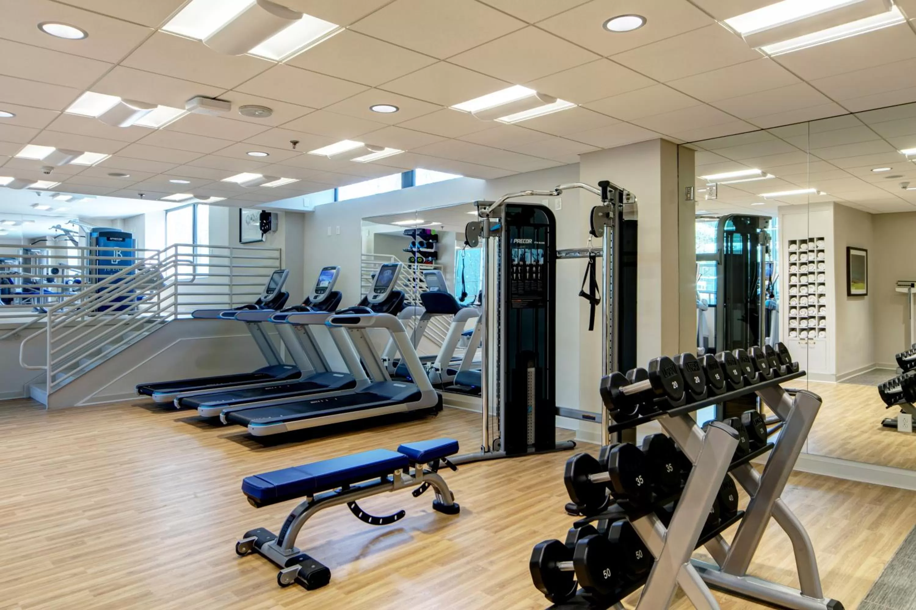 Fitness centre/facilities in JB Duke Hotel