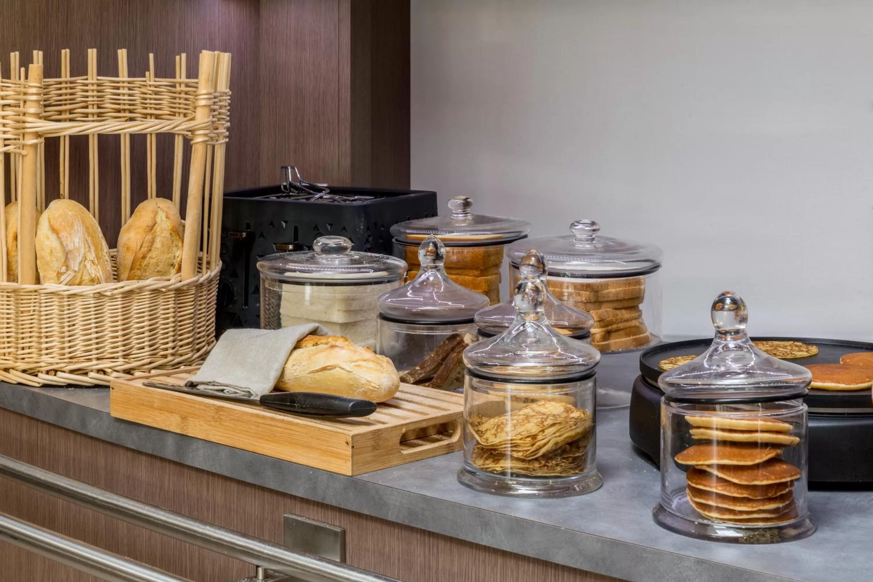 Continental breakfast in Sure Hotel by Best Western Reims Nord
