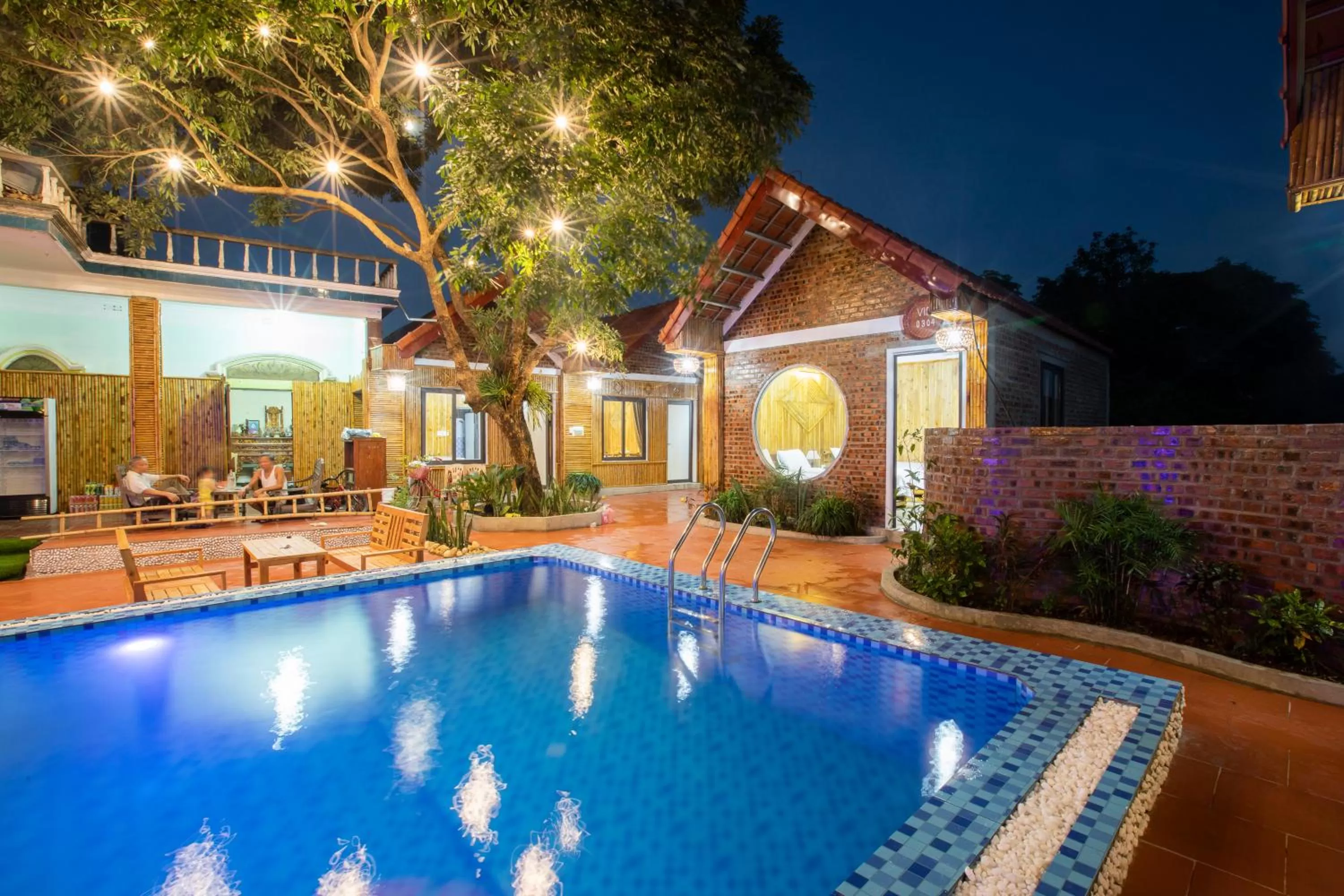 Night in Tam Coc Charming Bungalow