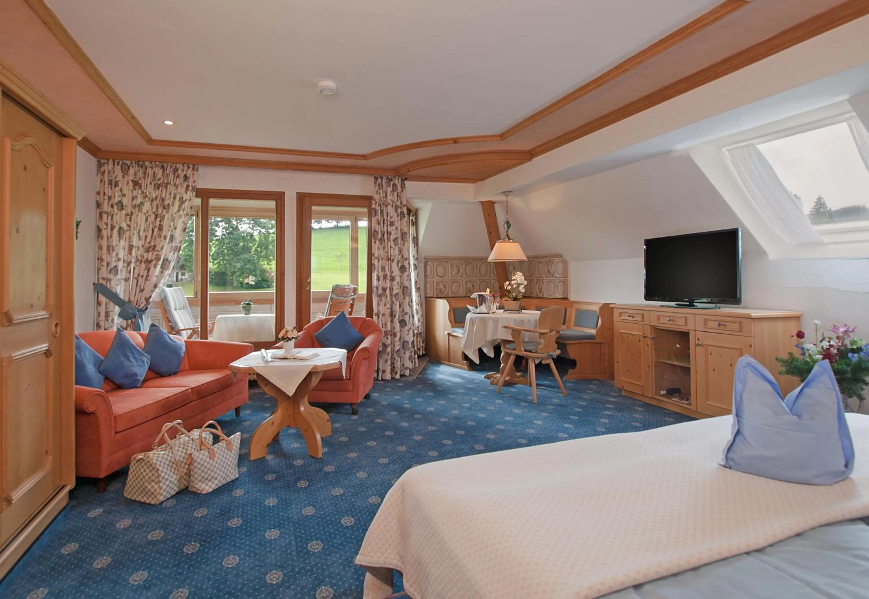 Decorative detail, Bed in Kaisers Tanne - Premium Alles Inklusive Hotel