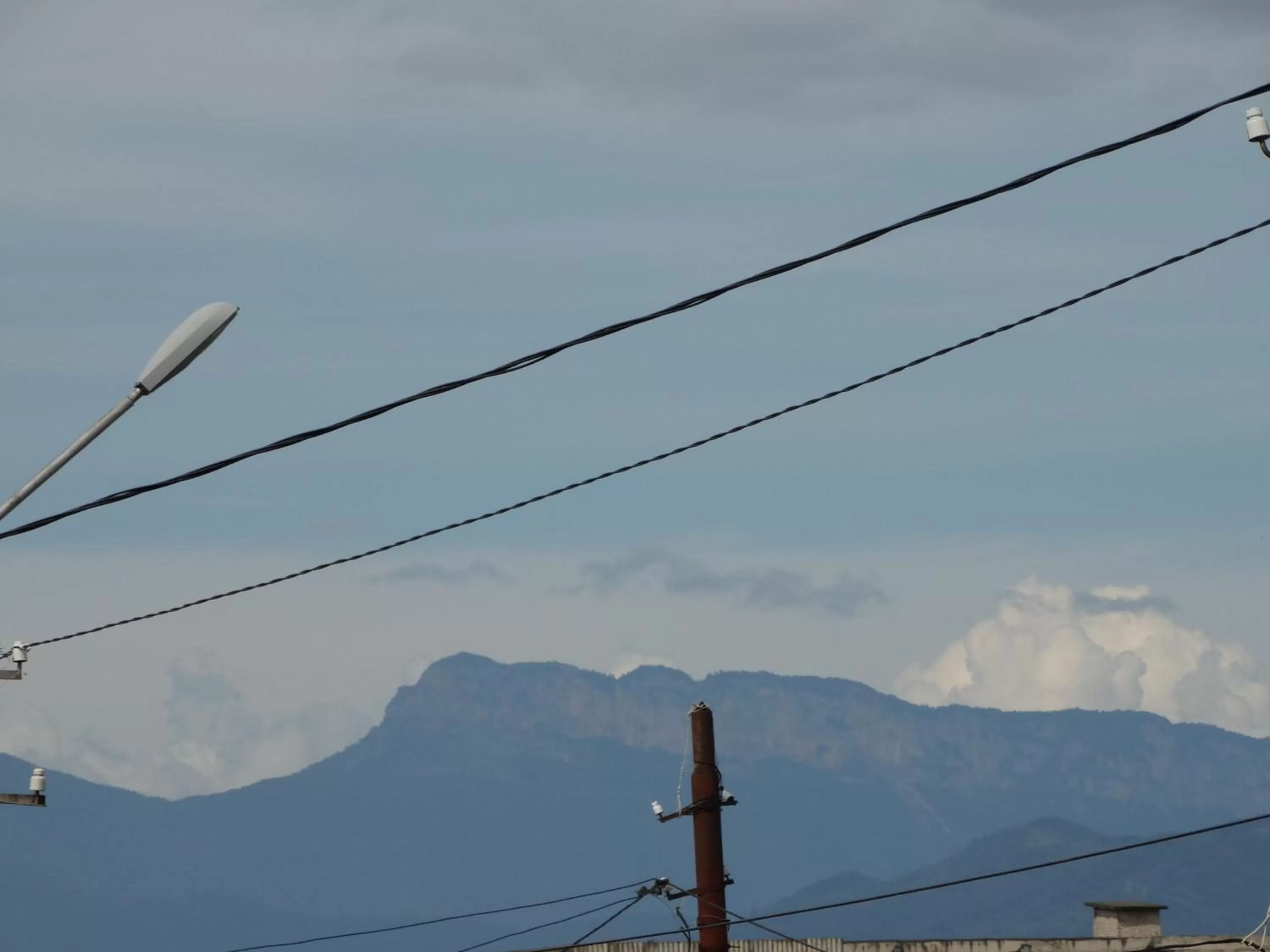 Mountain view in Hotel Sano