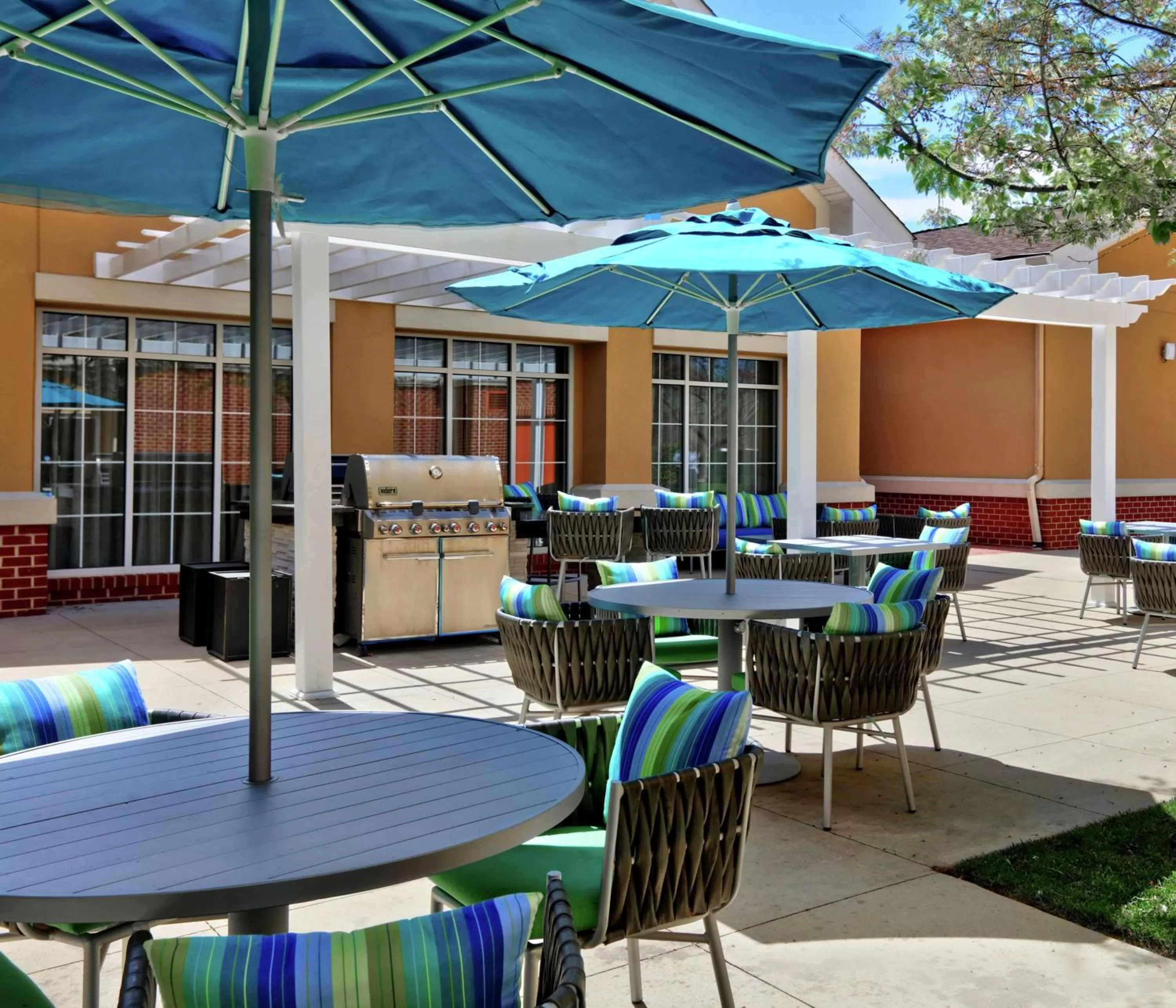 Patio in Homewood Suites by Hilton Bel Air