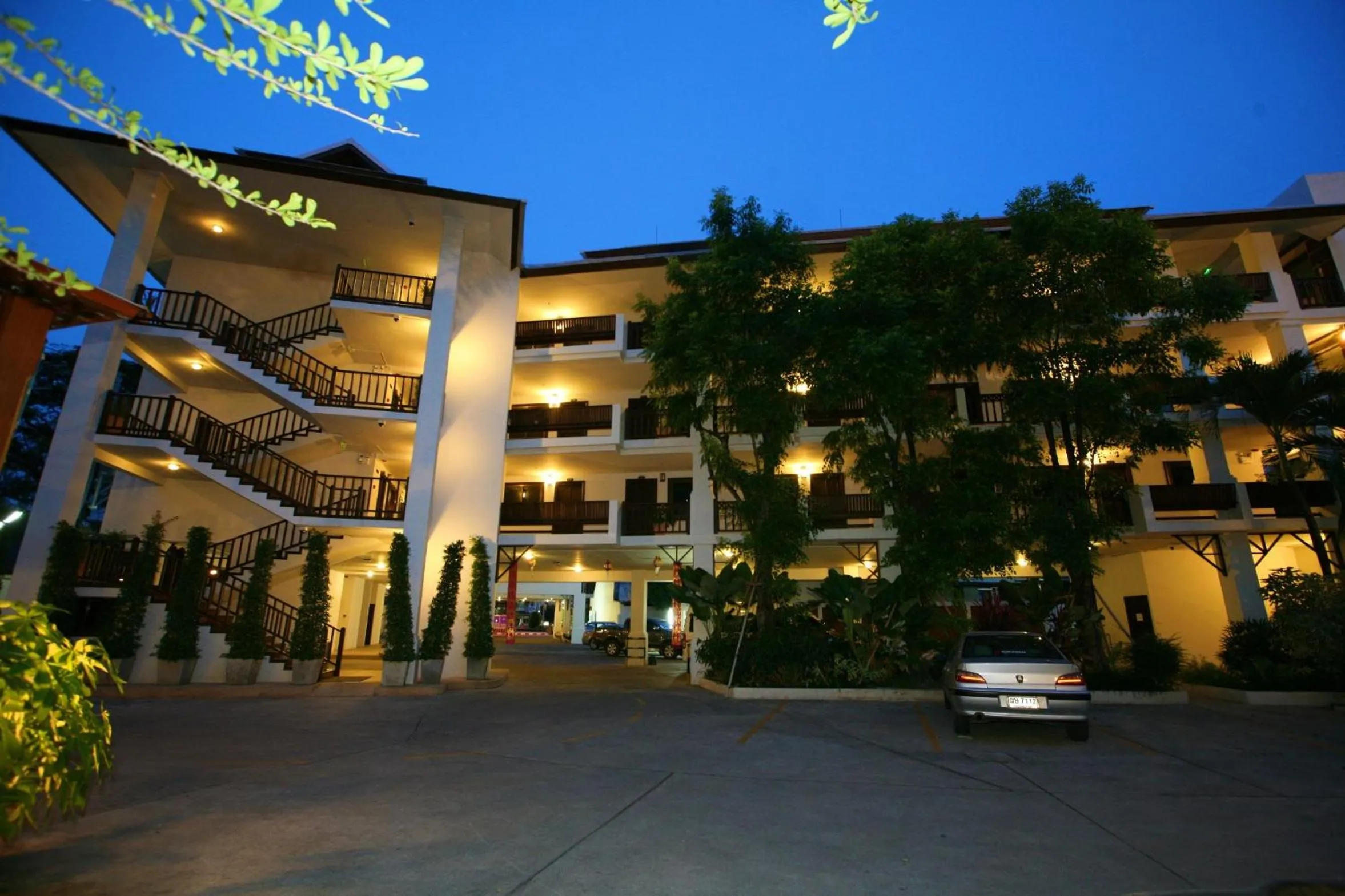 Bird's eye view in Top North Hotel