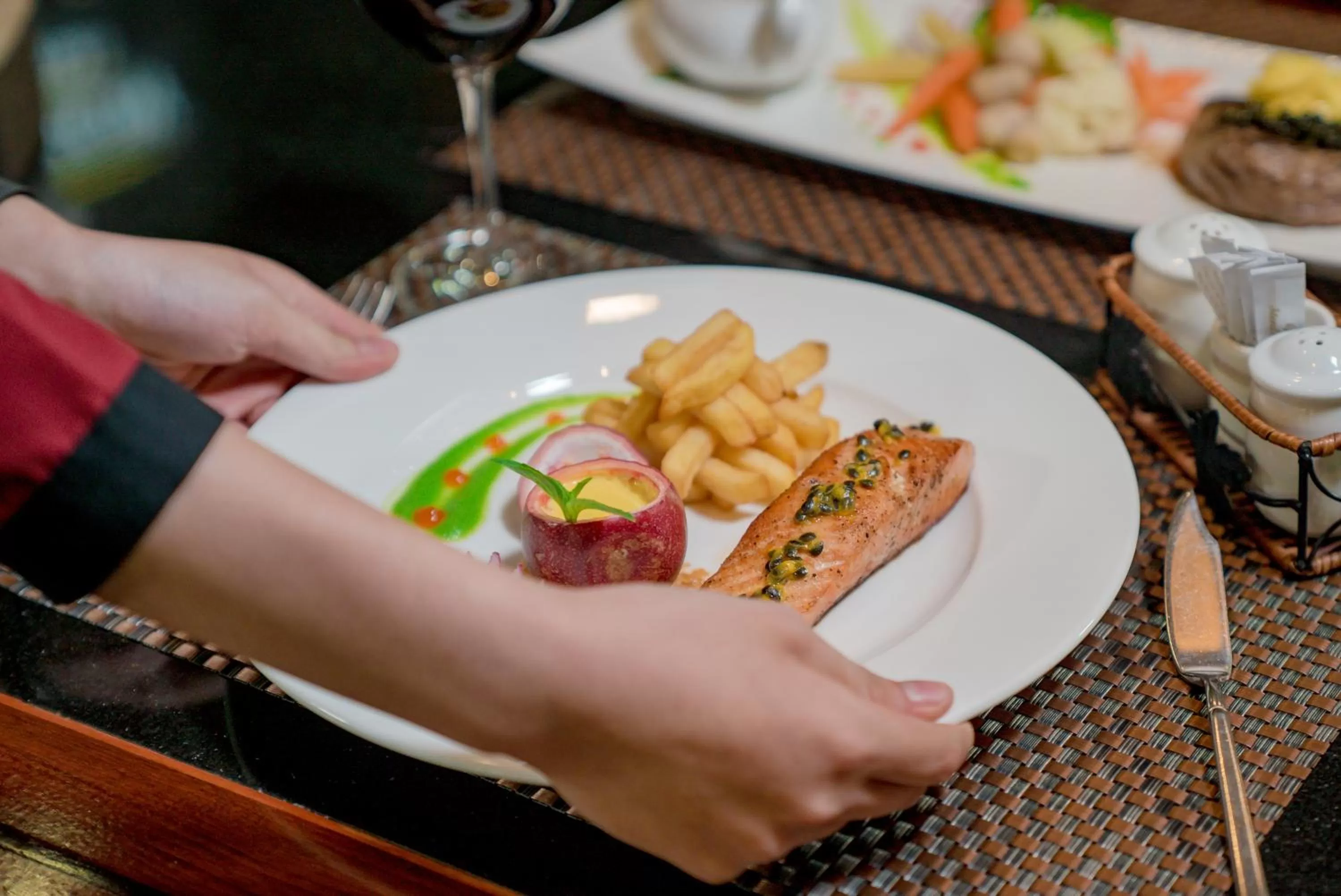 Food and drinks in Royal Hotel Saigon