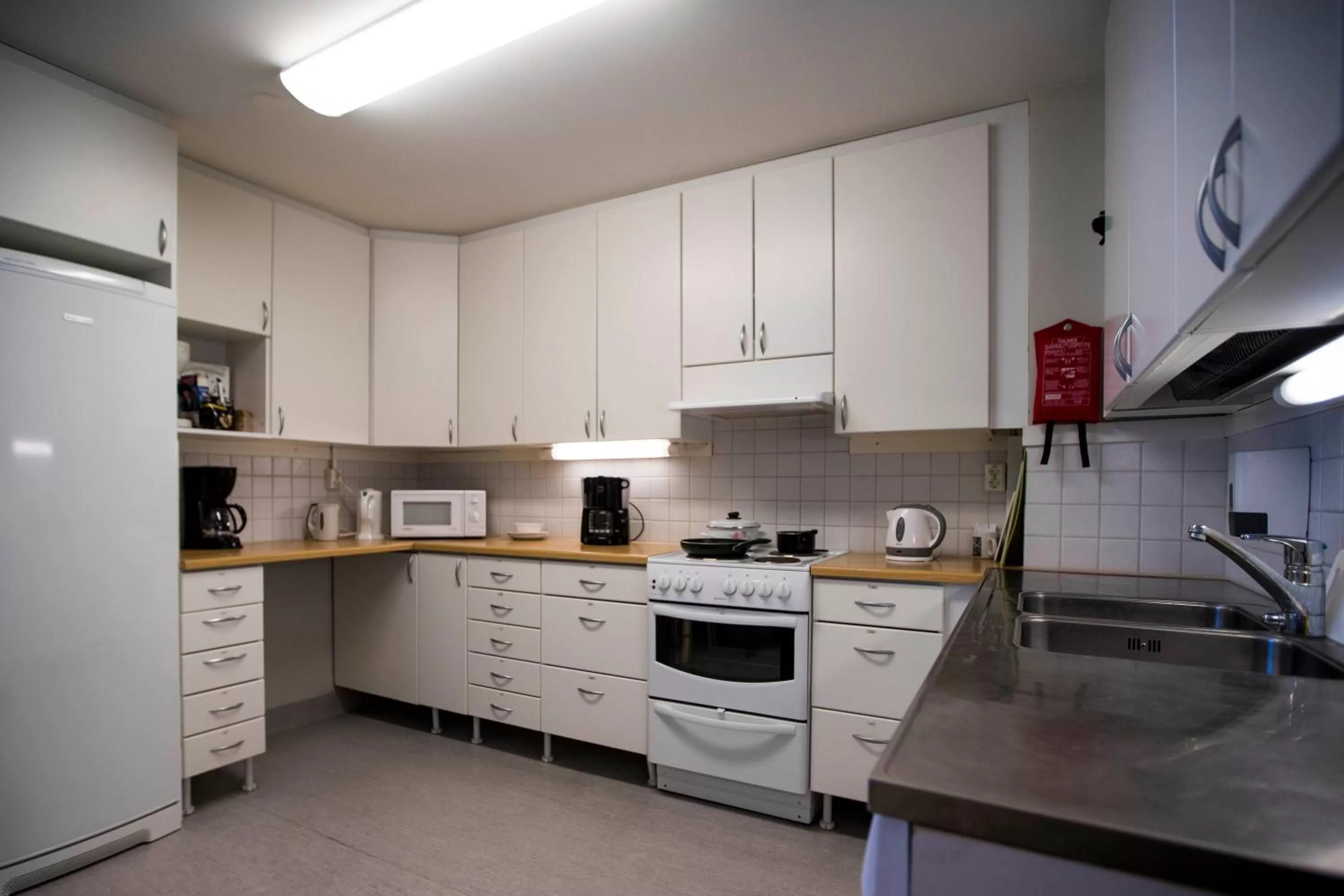 Kitchen or kitchenette in Strandnäs Hotell