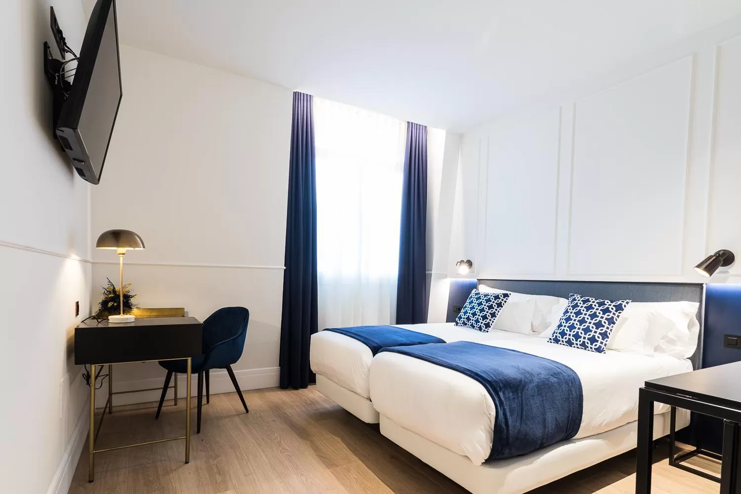 Bed in Villa Eugenia Boutique Hotel