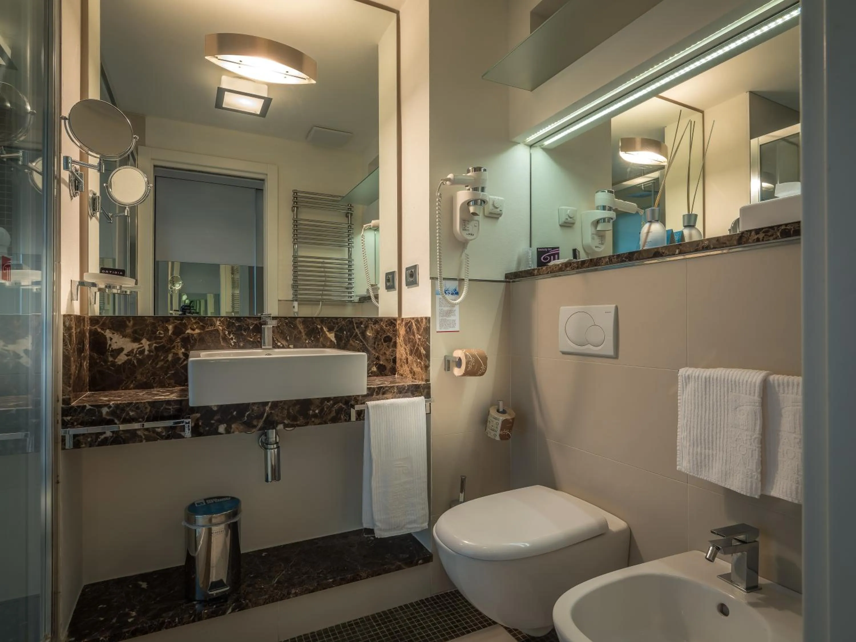 Shower in Parc Hotel Gritti