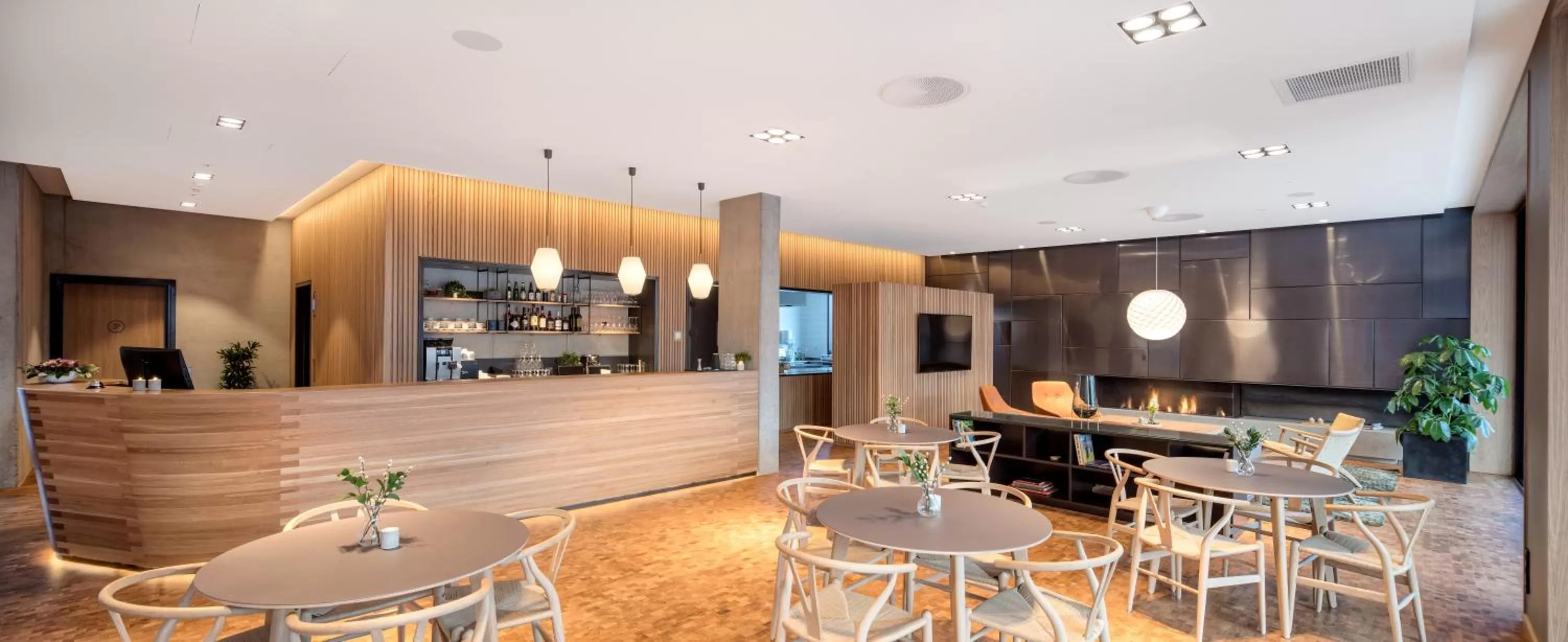 Restaurant/places to eat in Ydalir Hotel