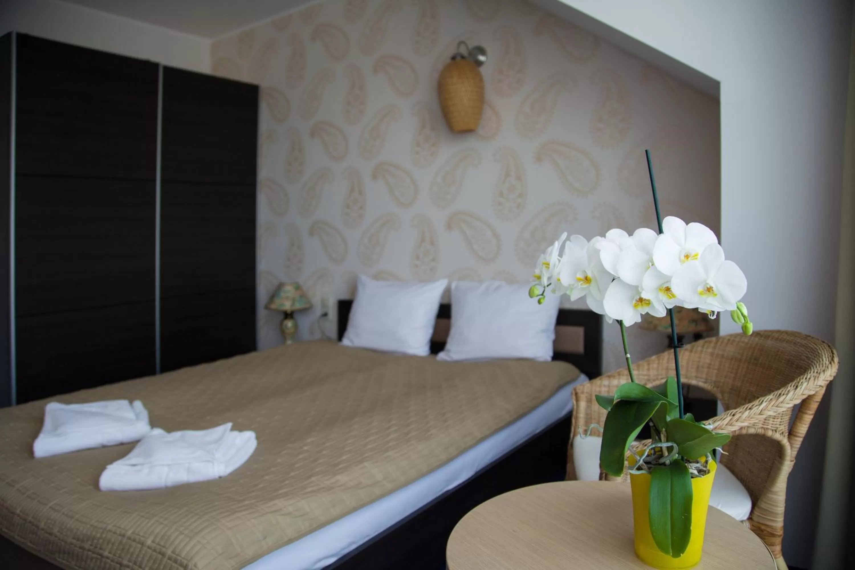 Bed in Hotel Jastarnia