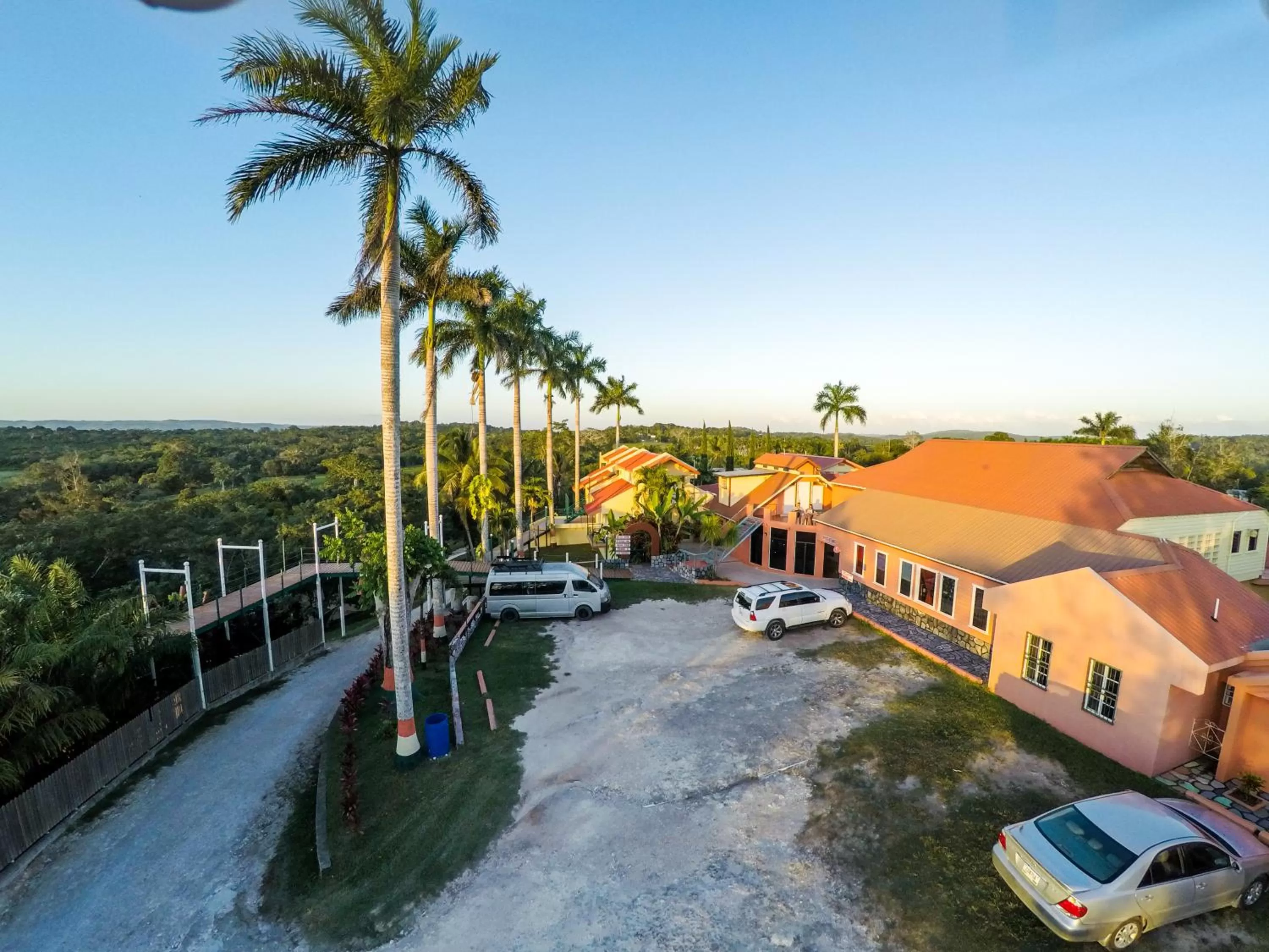 Sunset in Rumors Resort Hotel