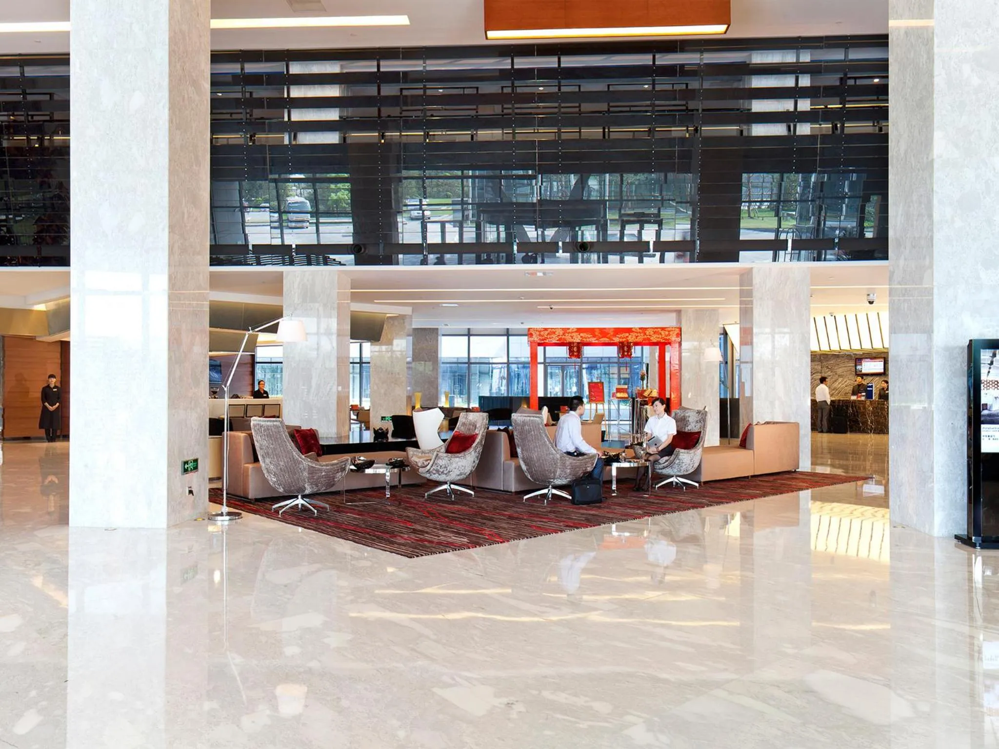 Lobby or reception in Novotel Nanjing East Suning