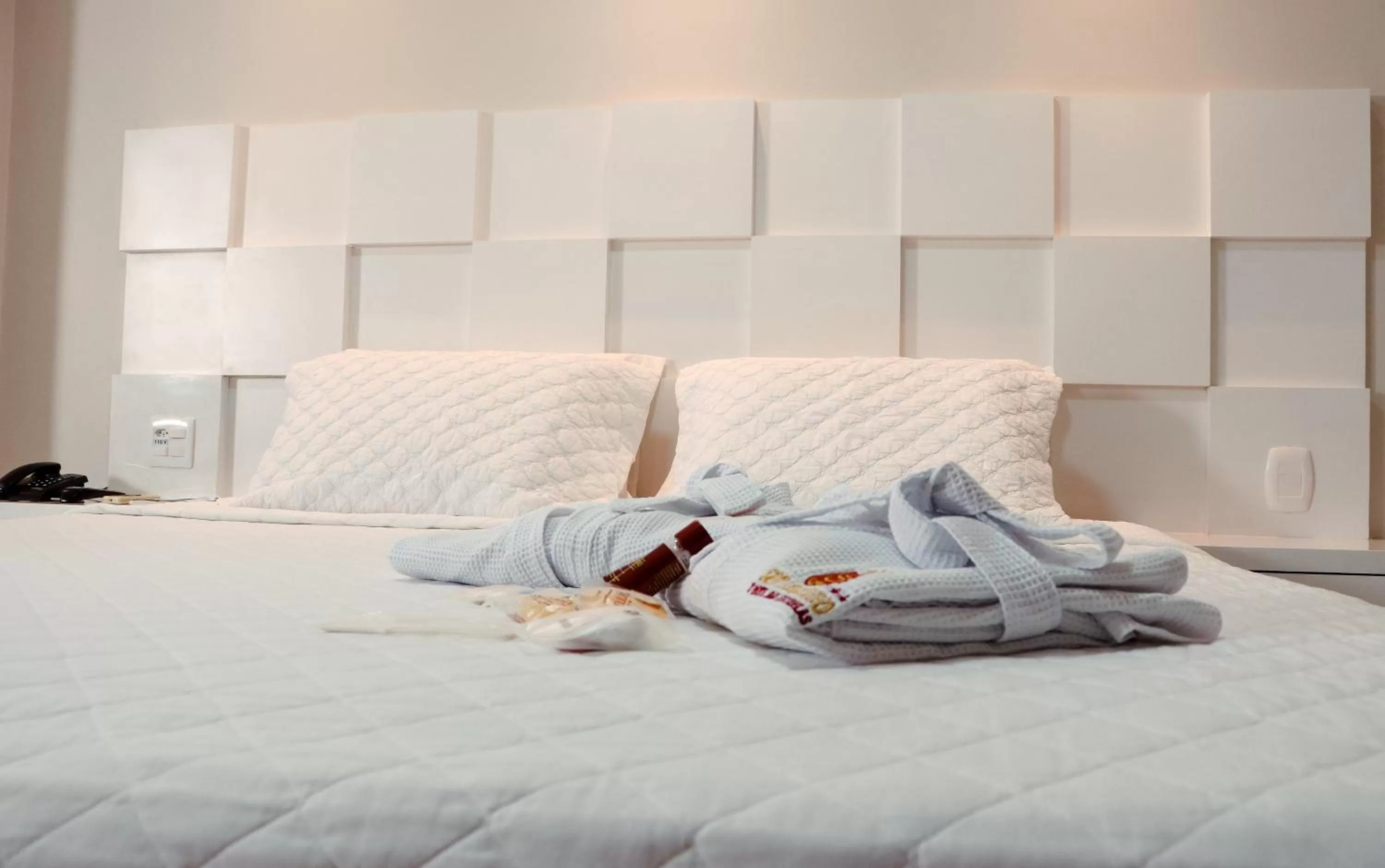 Bed in San Marino Hotel