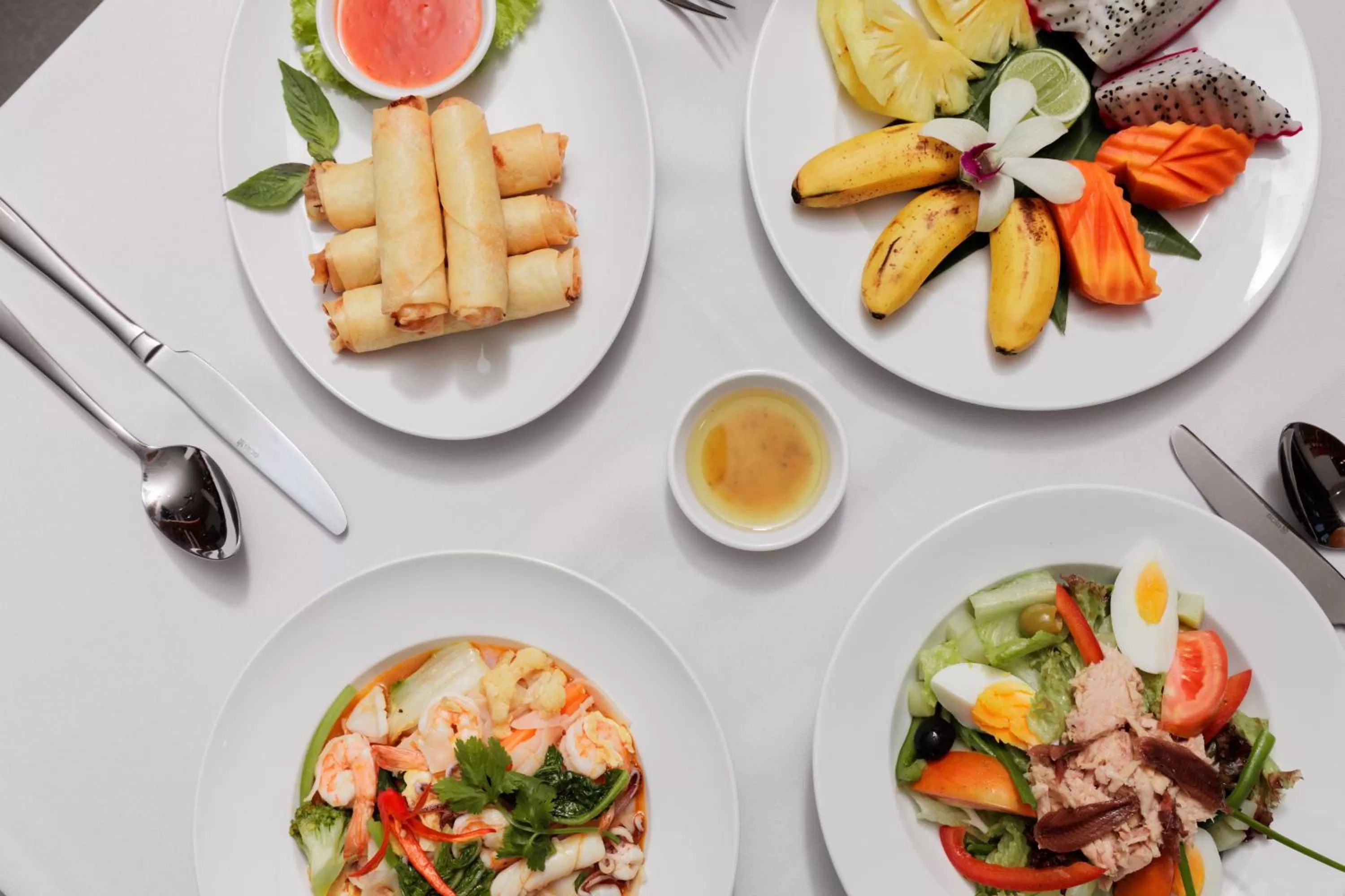 Food close-up in Two Seasons Siem Reap Hotel