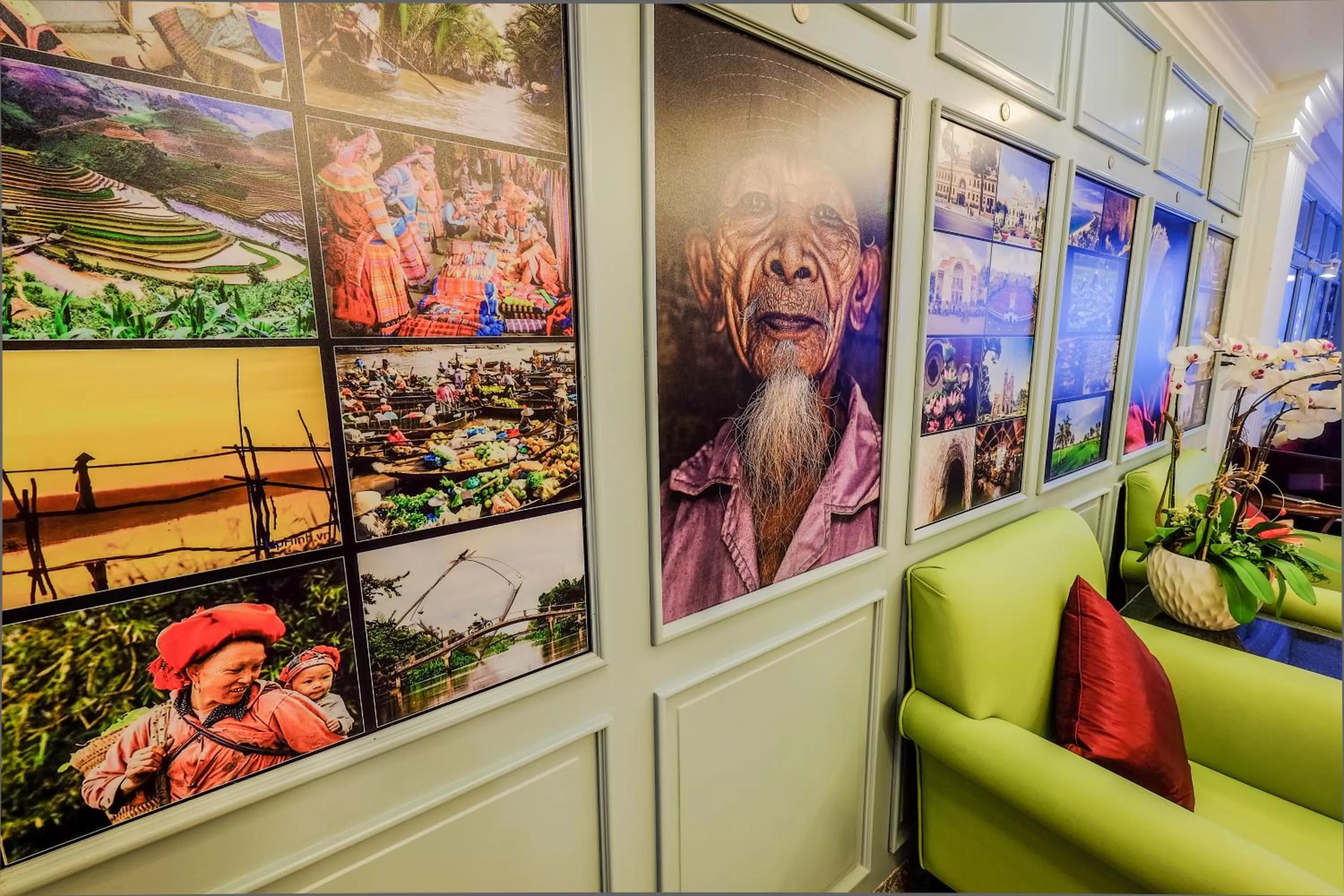 Natural landscape in Ben Thanh Boutique Hotel