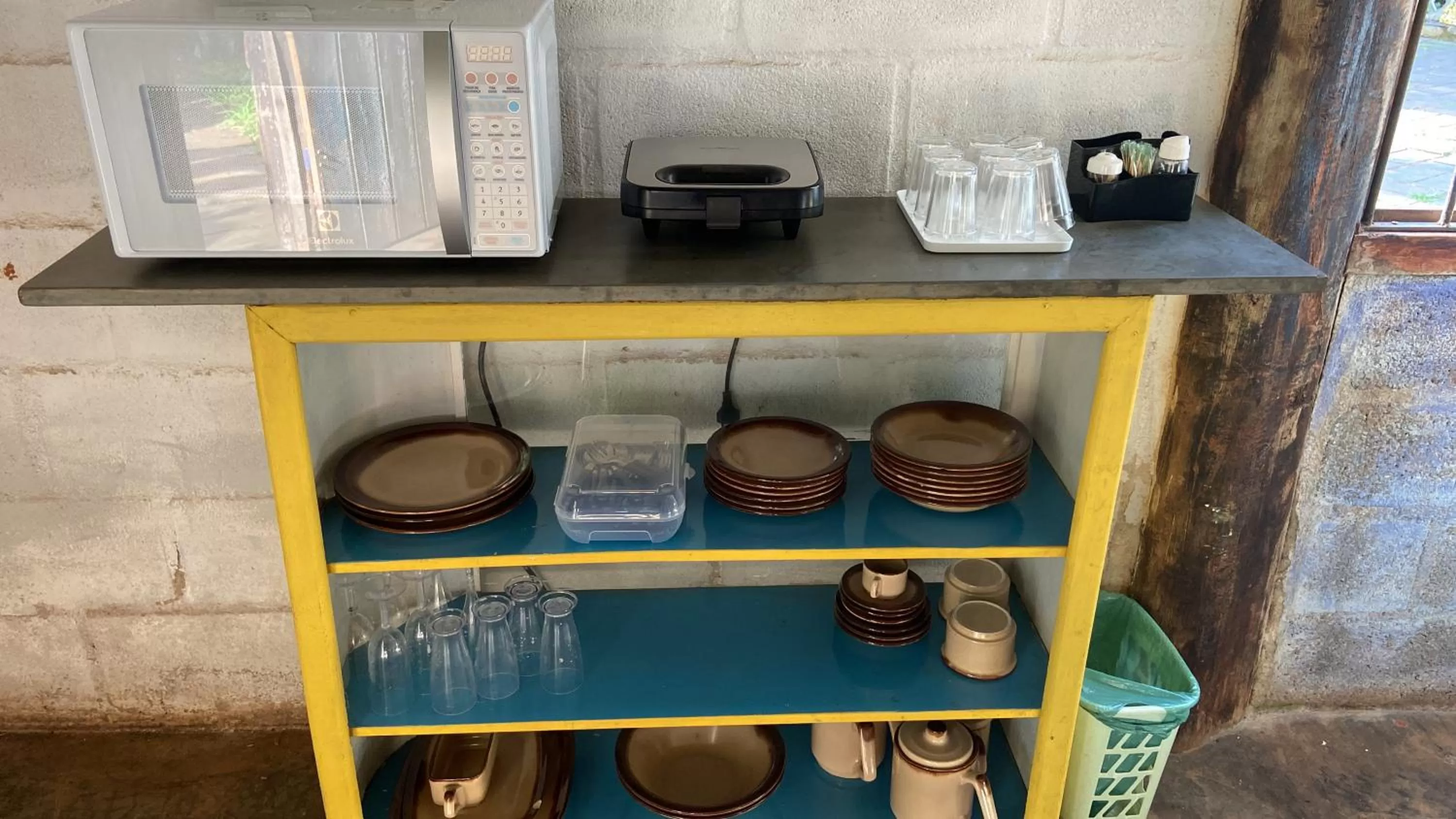 kitchen in Pousada das Brumas