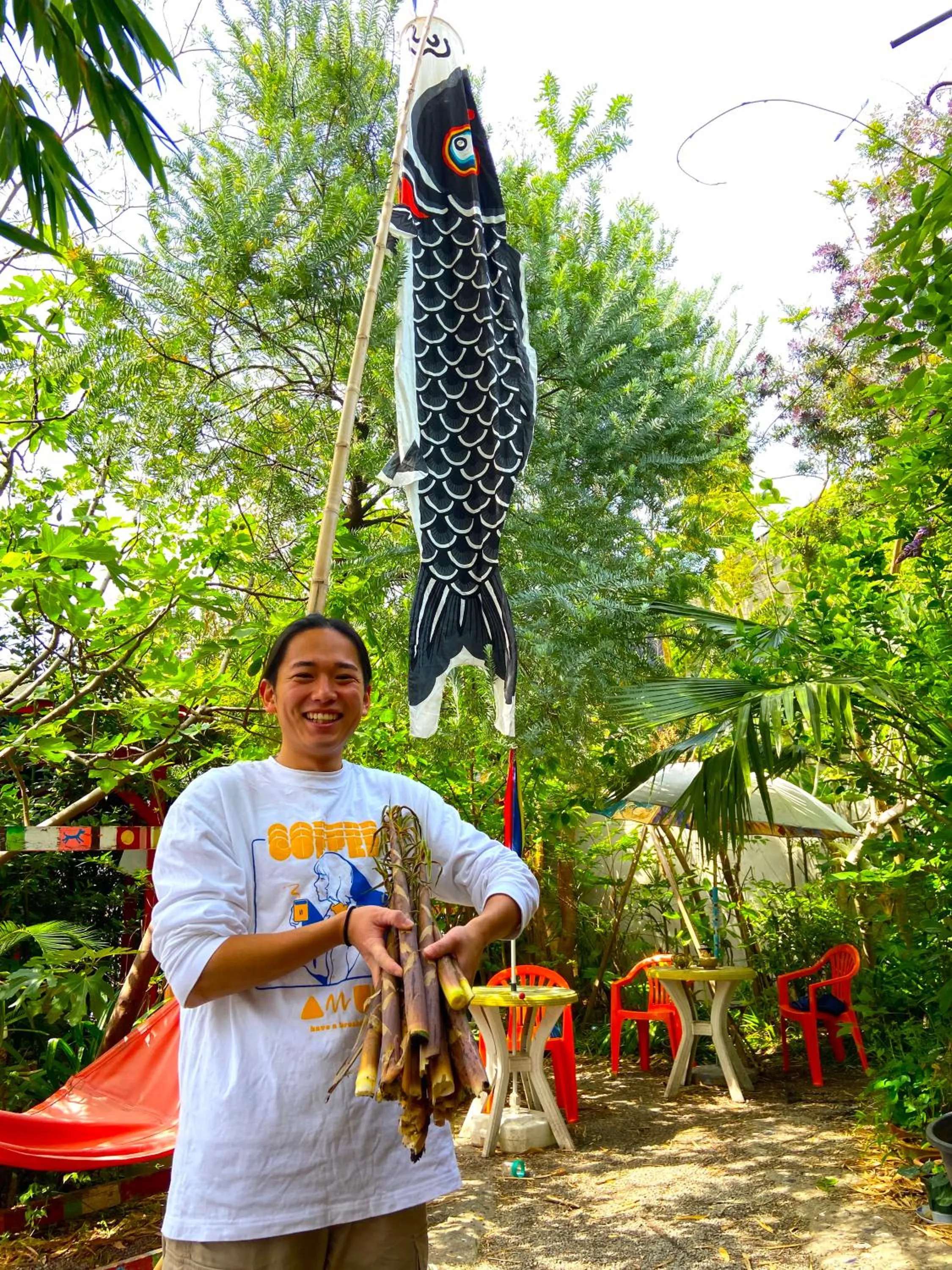 People in Kamagasaki University of the Arts Cafe Garden Guest House aka Cocoroom