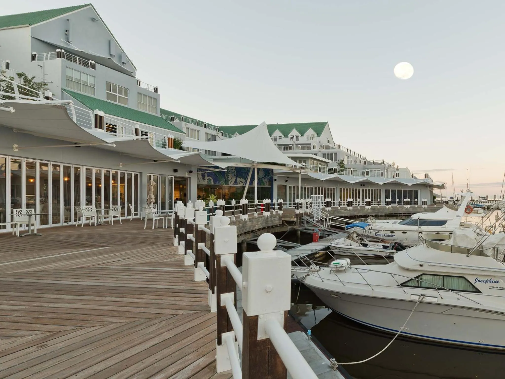 Property building in Krystal Beach Hotel
