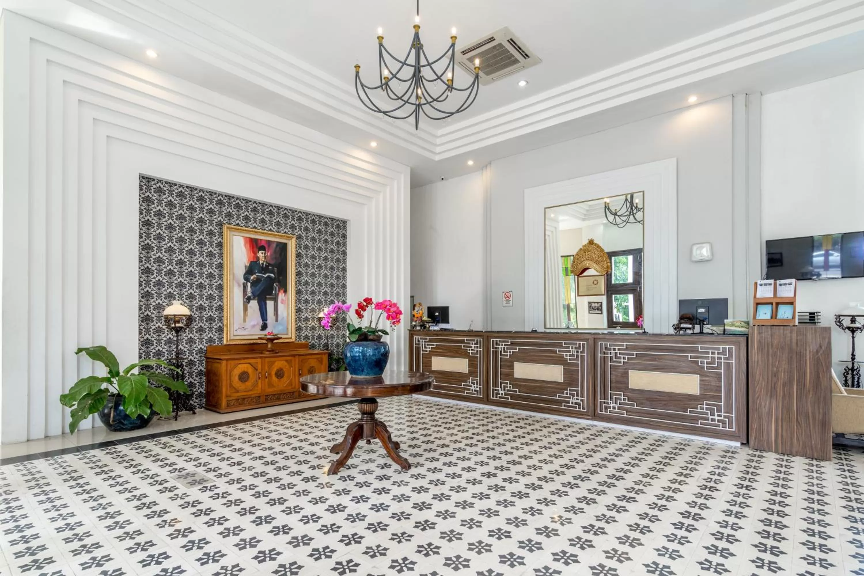 Lobby or reception in Inna Bali Heritage Hotel