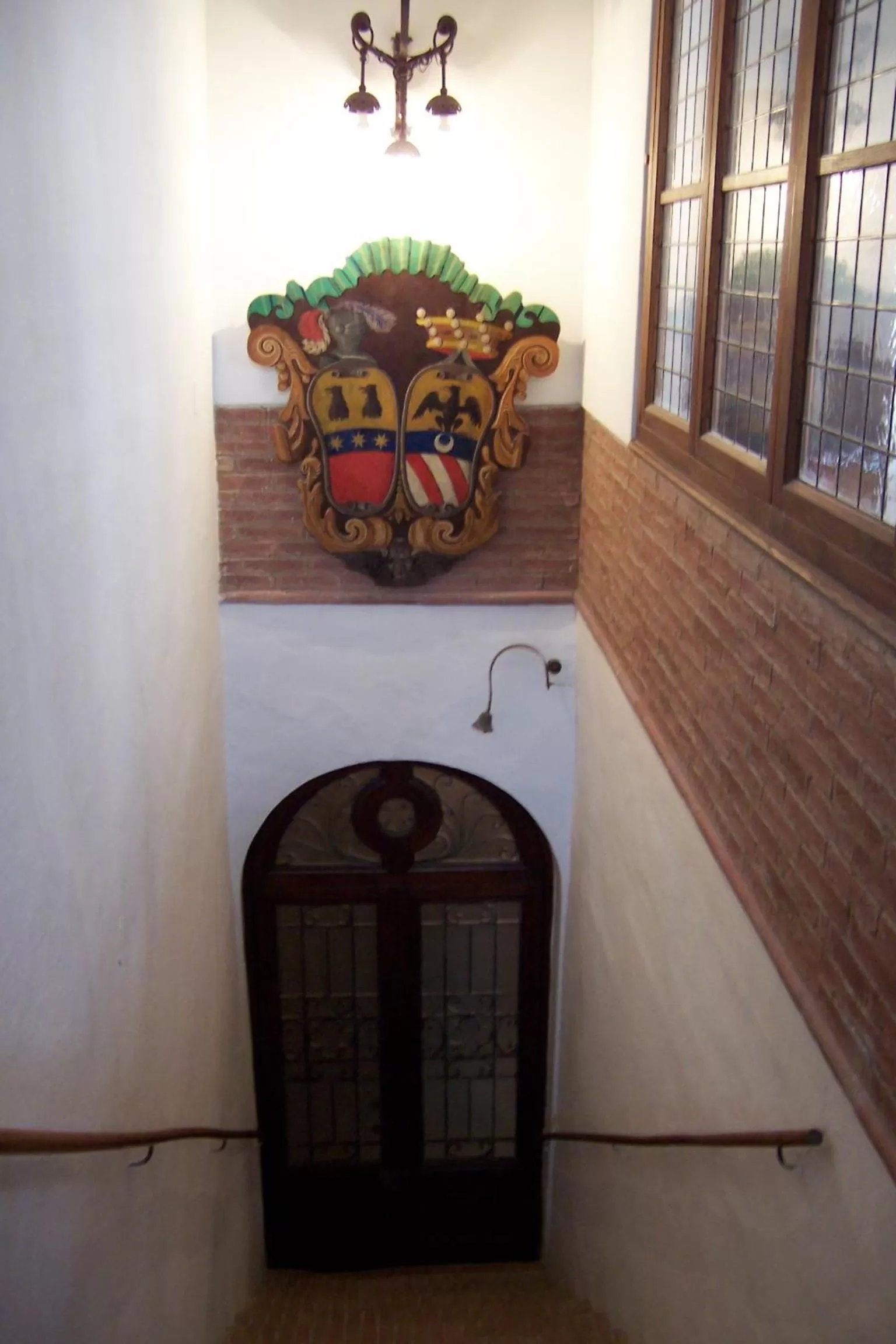 Decorative detail in Castello Delle Quattro Torra