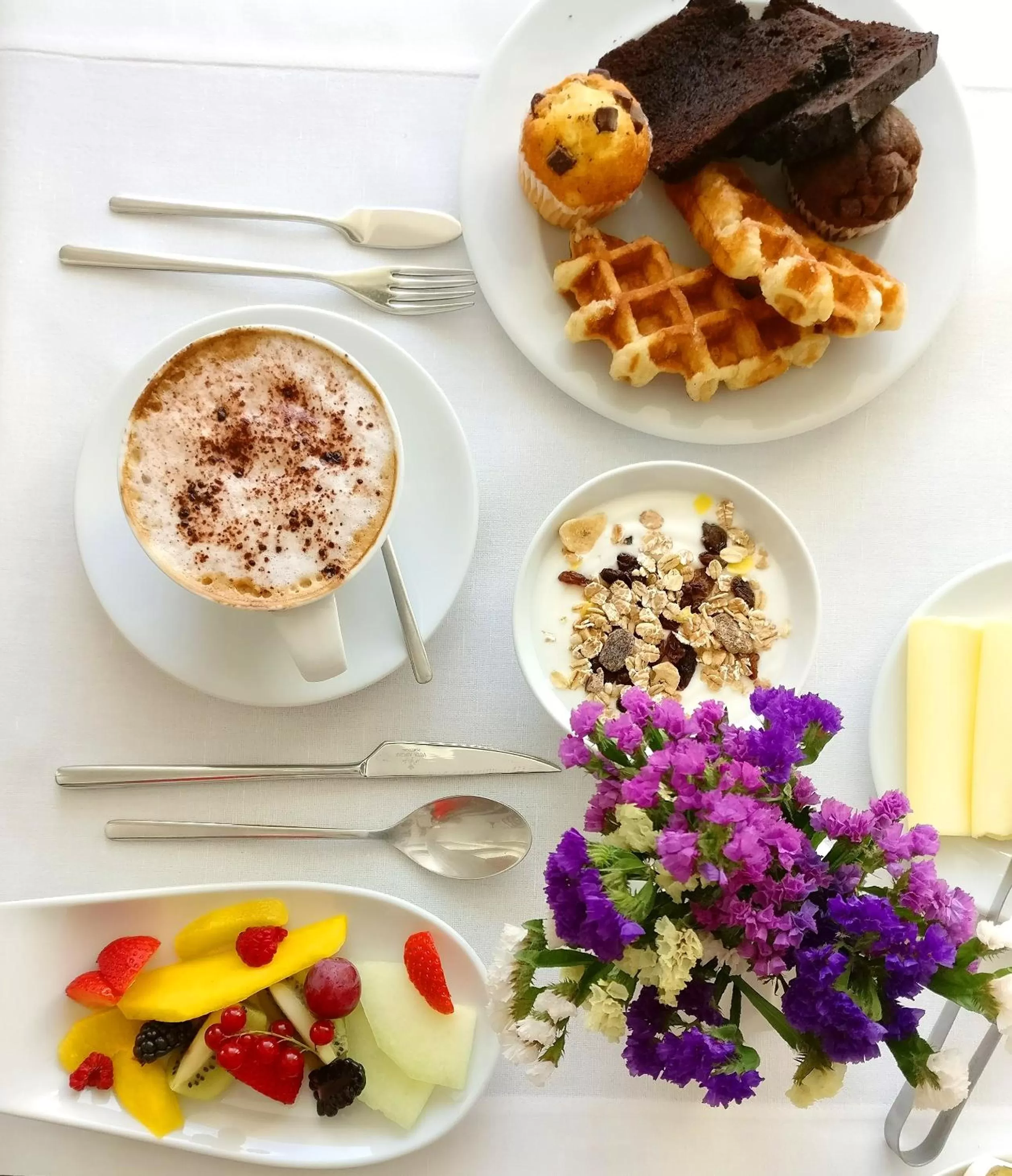 Continental breakfast in Douro Royal Valley Hotel & Spa