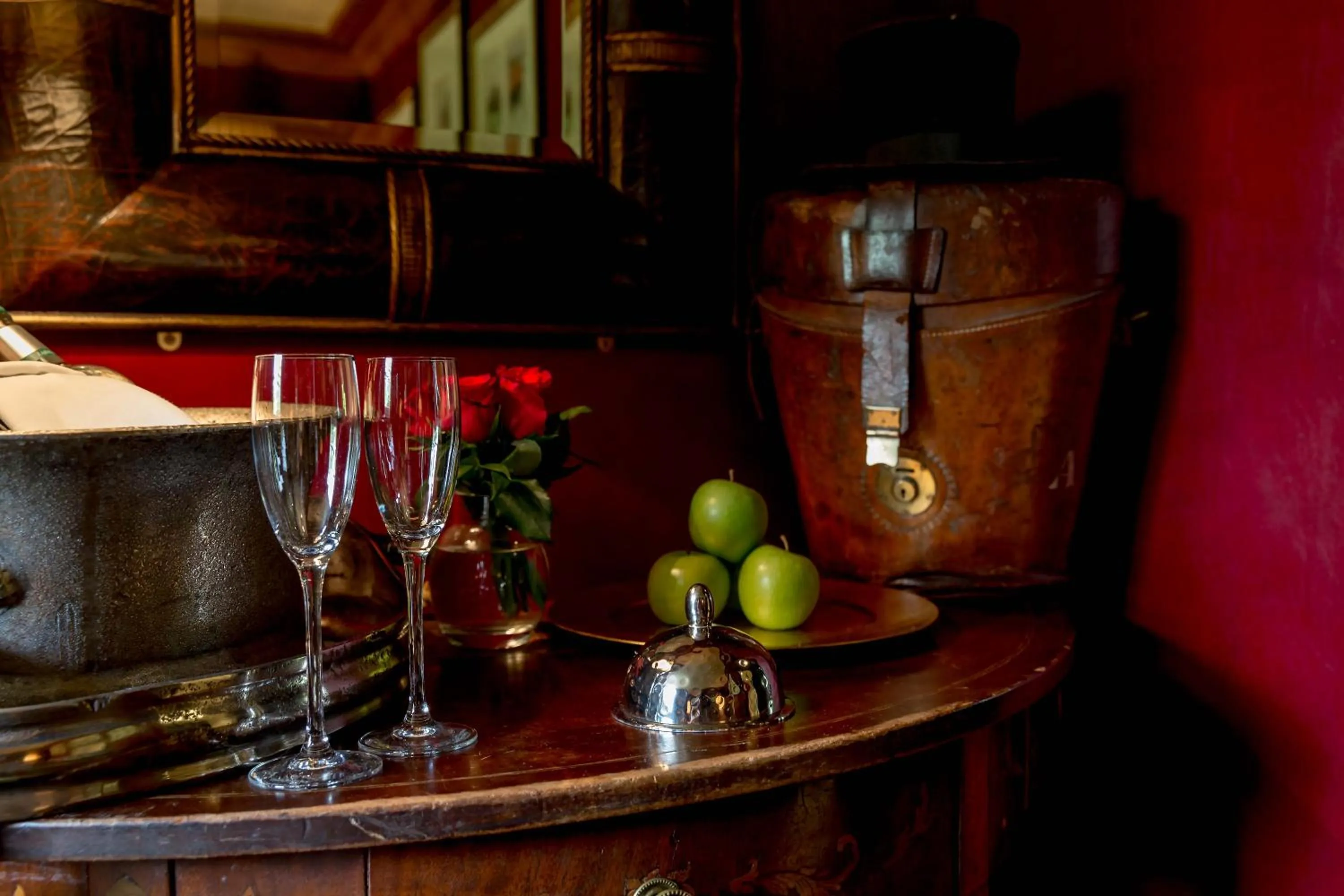 Drinks in Prestonfield House