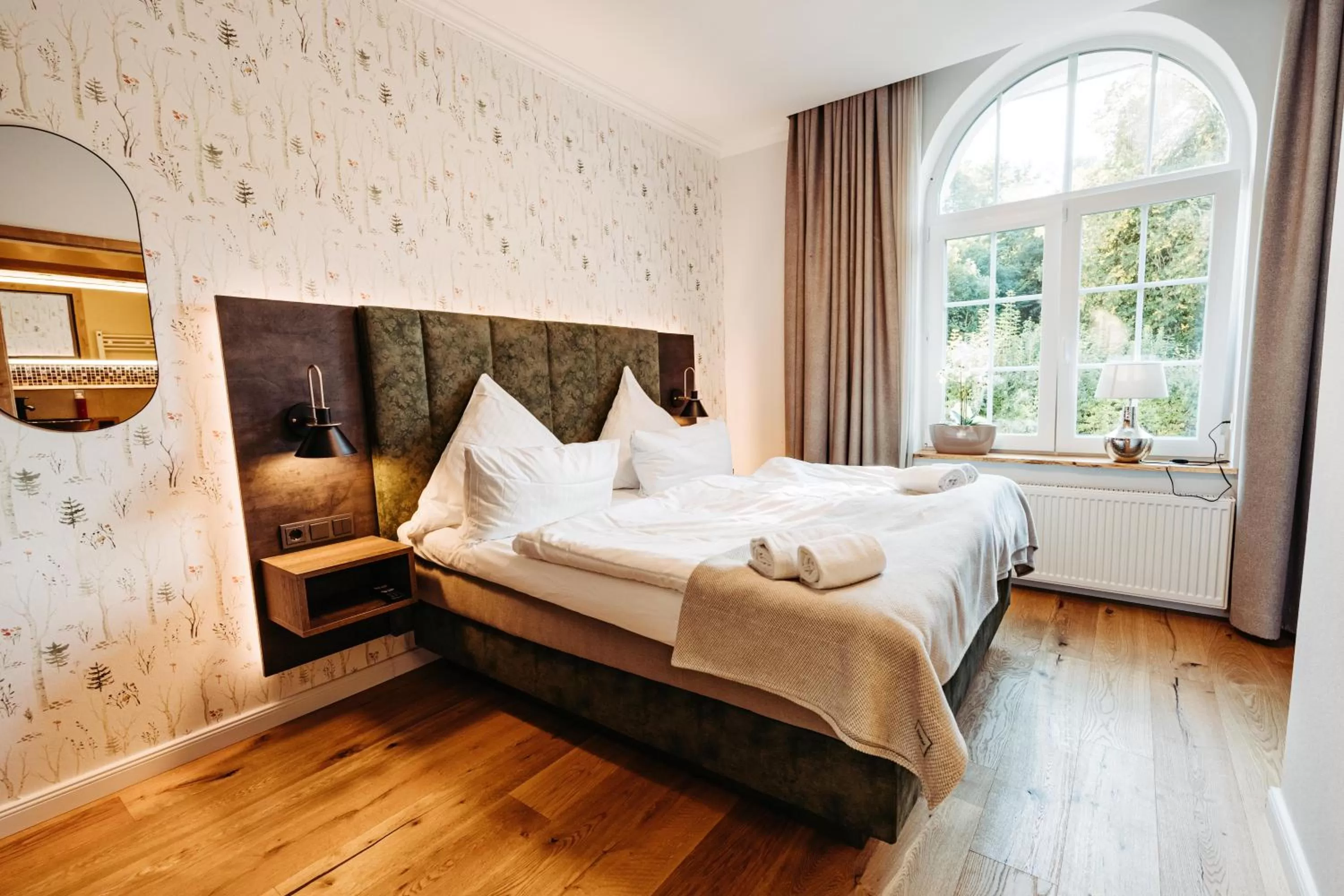 Bed in Schlosshotel Brilon-Wald