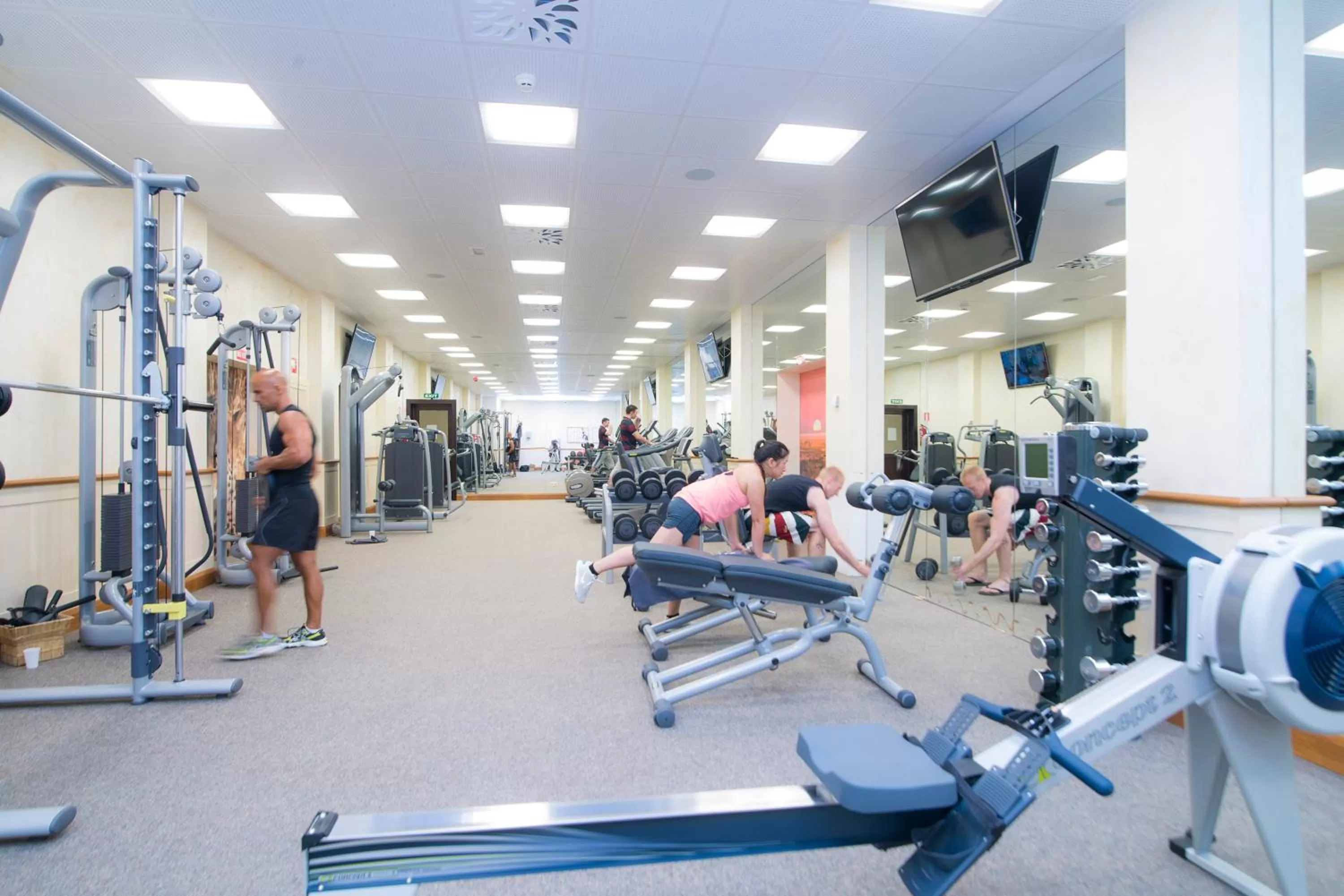 Fitness centre/facilities in Lindner Hotel Mallorca Portals Nous, part of JdV by Hyatt