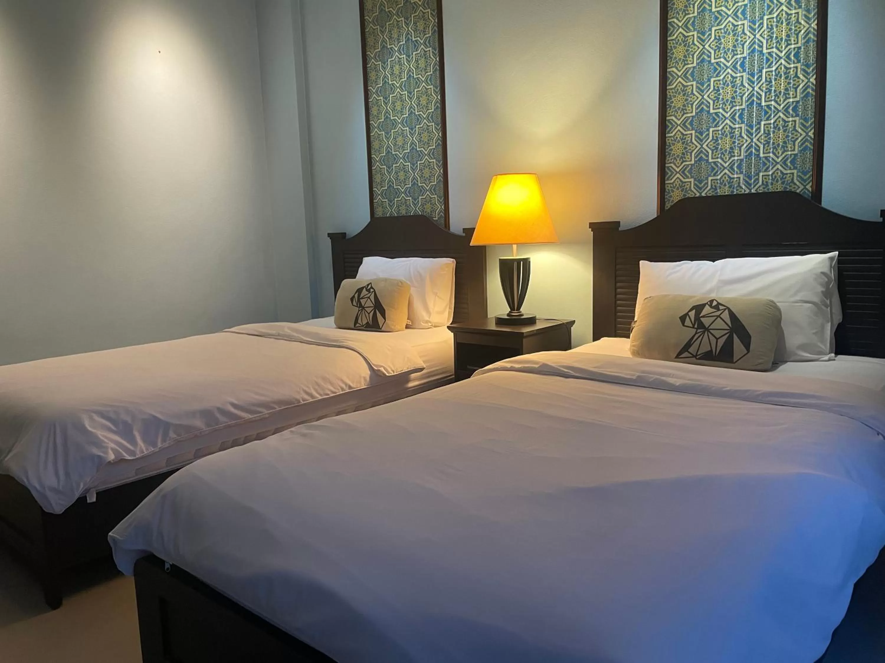 Bed in Mooz Huahin Bed & Breakfast