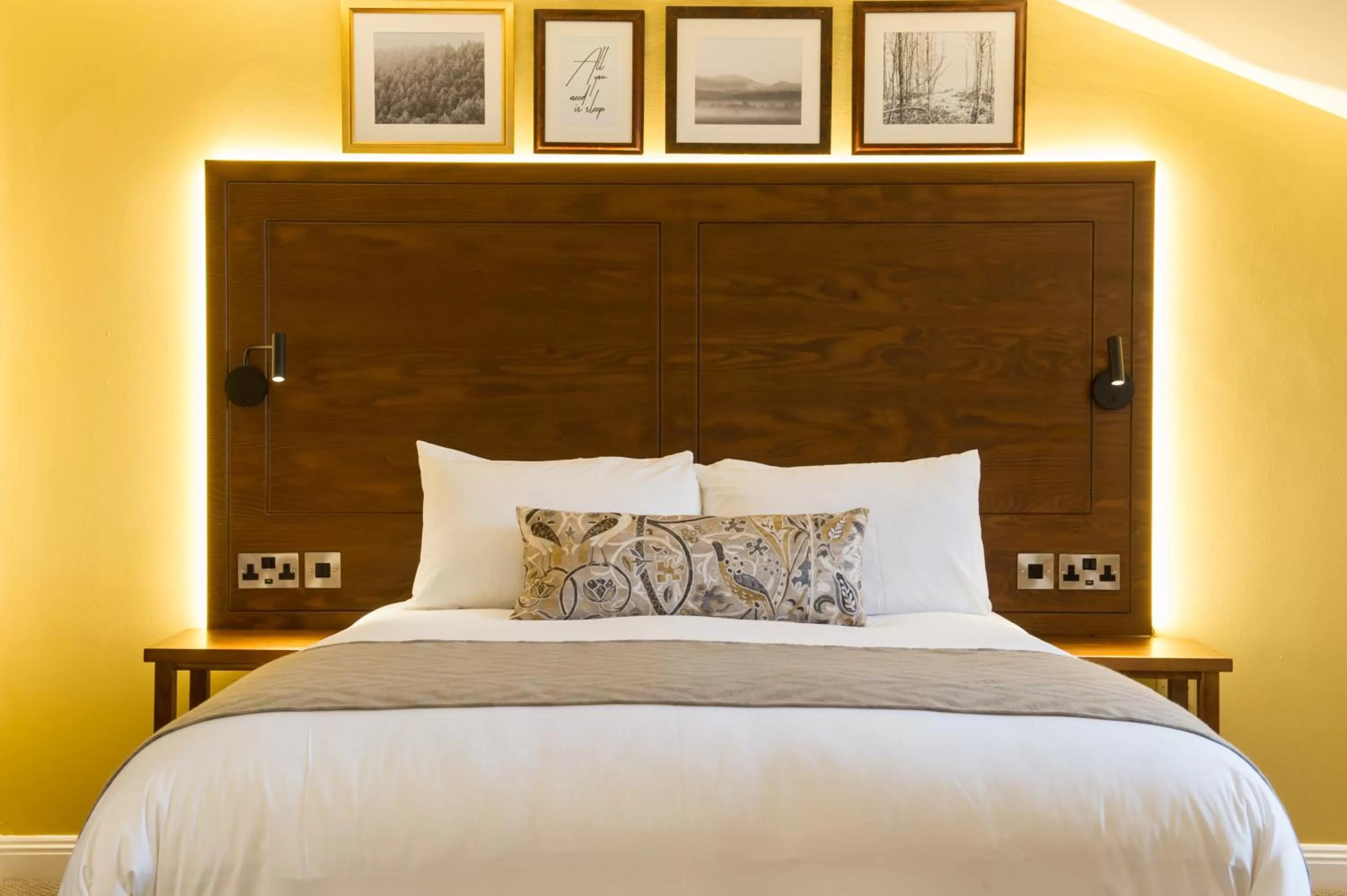 Bed in The Snowy Owl by Innkeeper's Collection