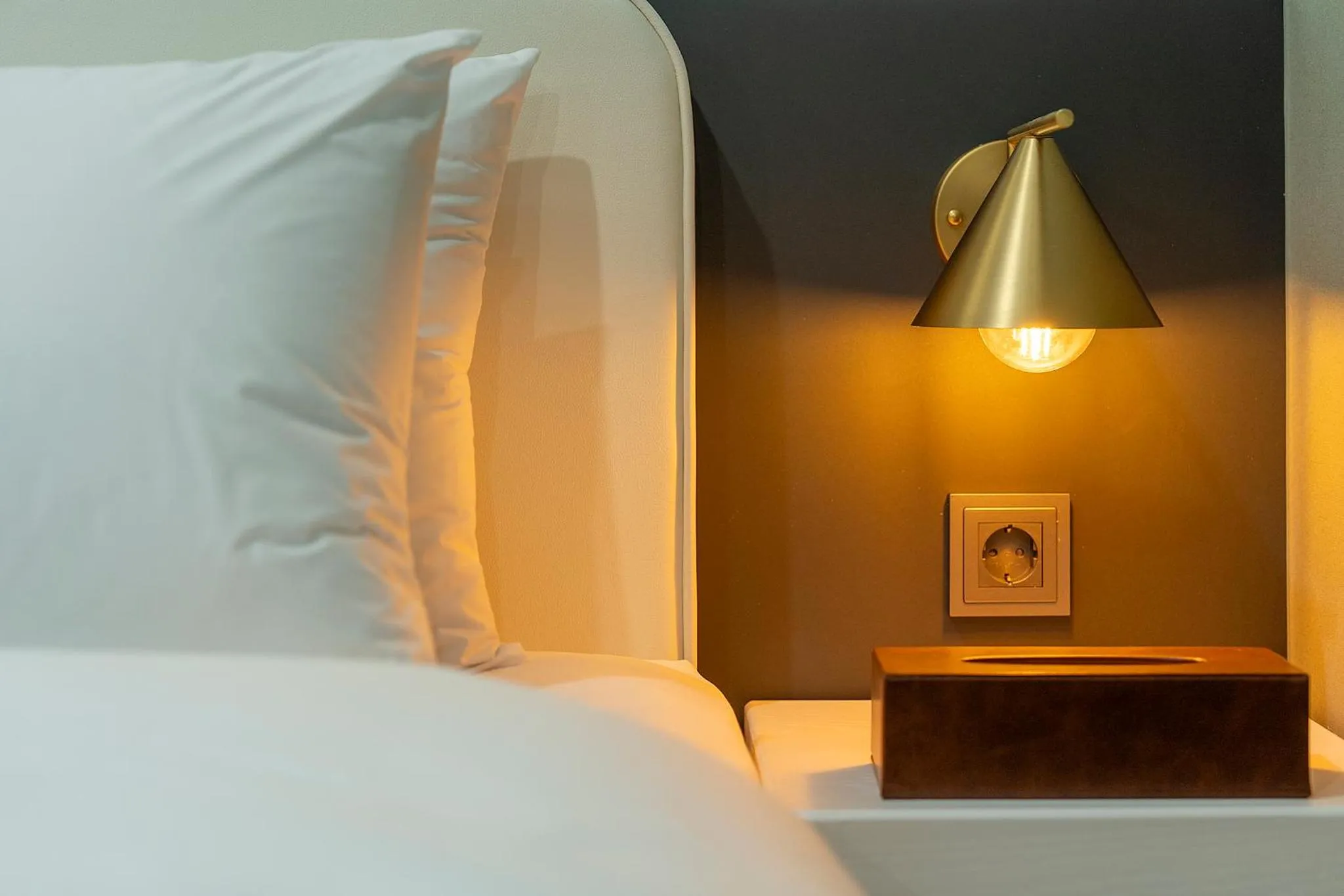 Bed in Jjak Boutique Hotel