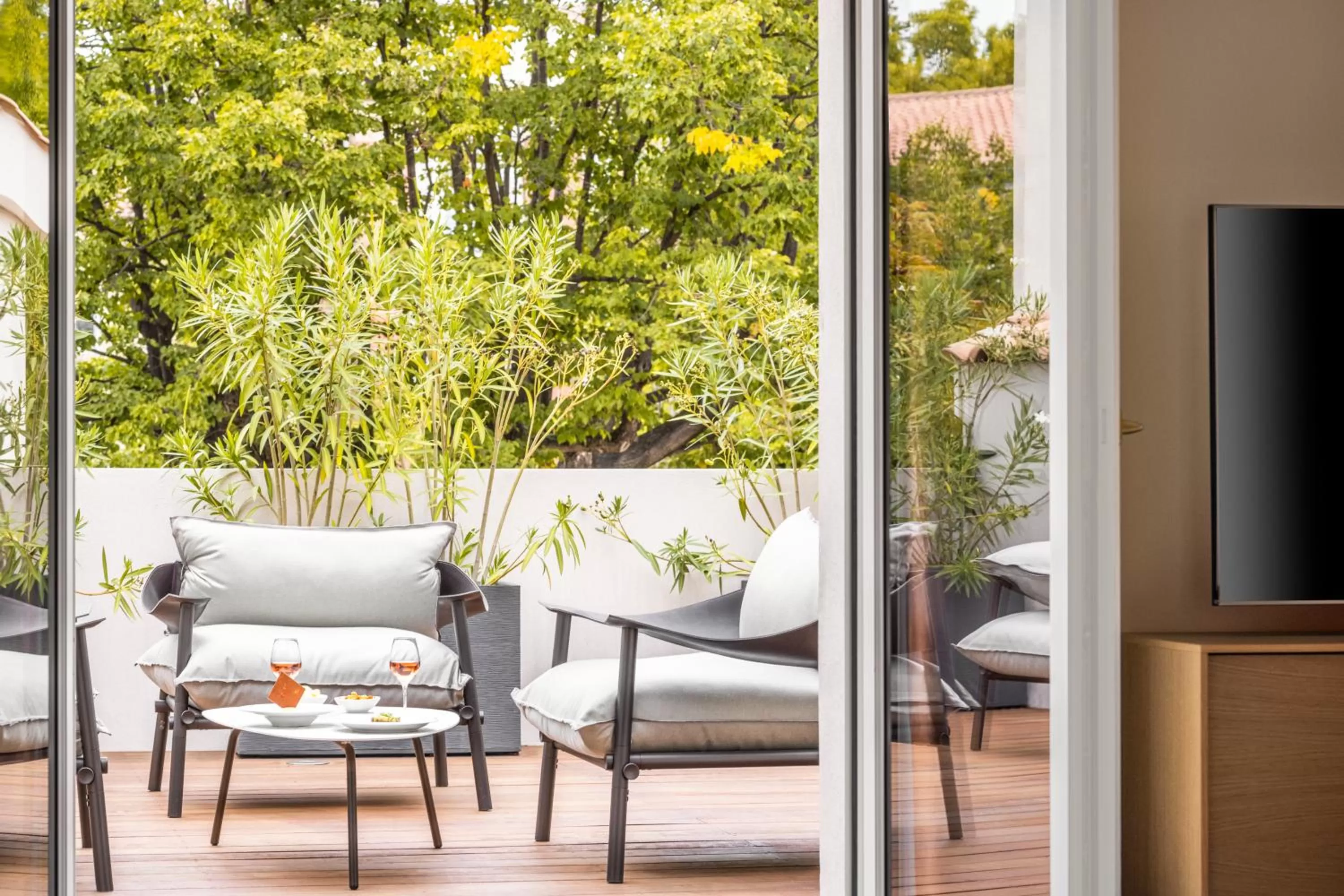 Balcony/Terrace in Maison Albar Hotels L’Imperator