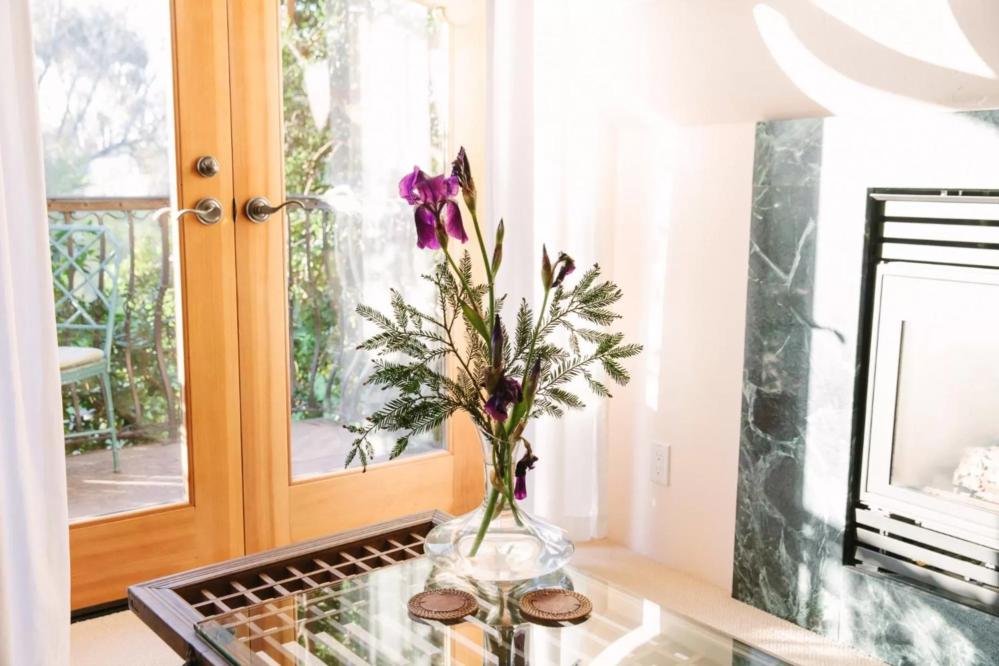 Decorative detail in Inn Paradiso